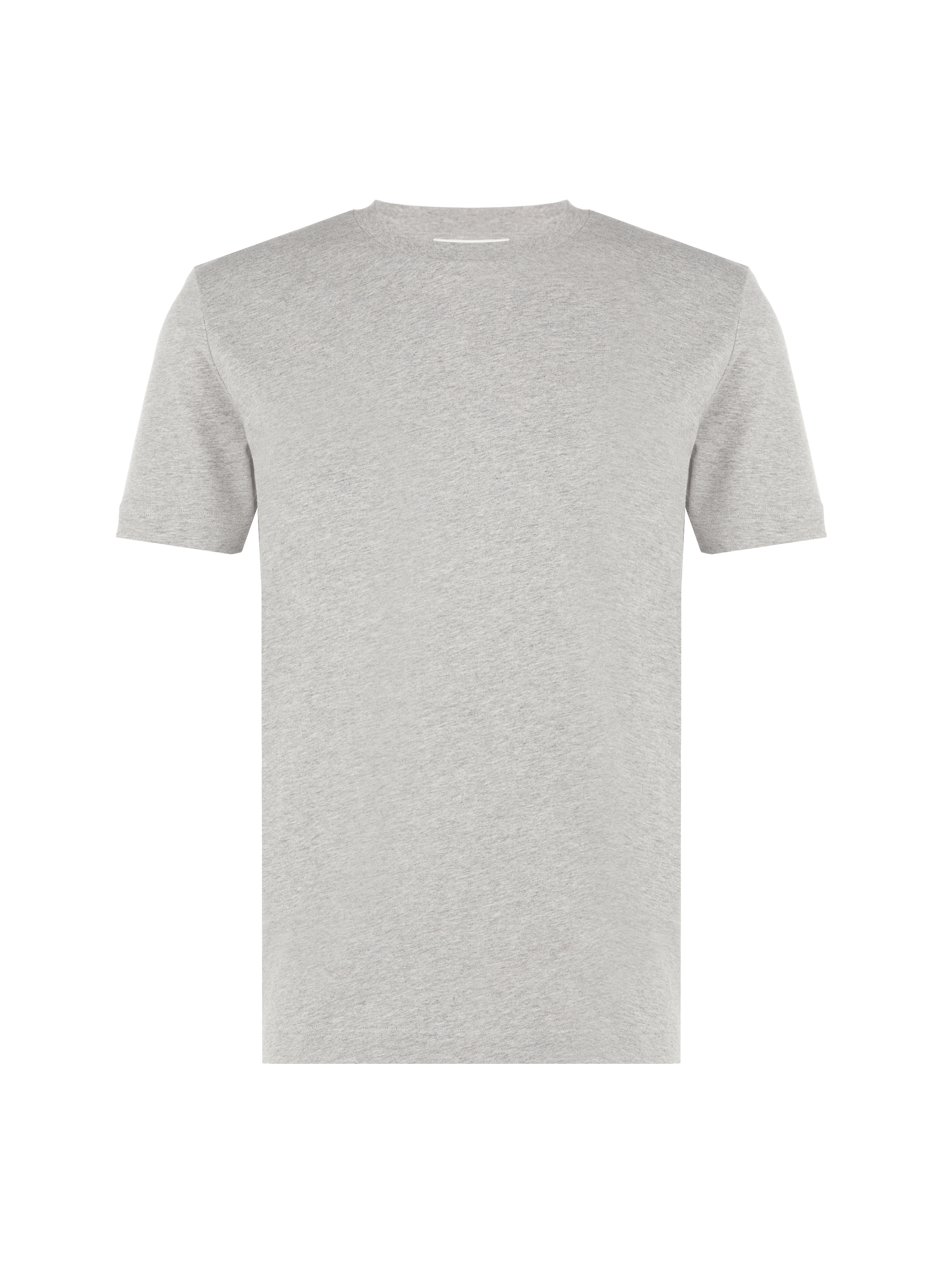 Rundhals-T-Shirt aus Bio-Baumwolle SAISON 1865 Grau