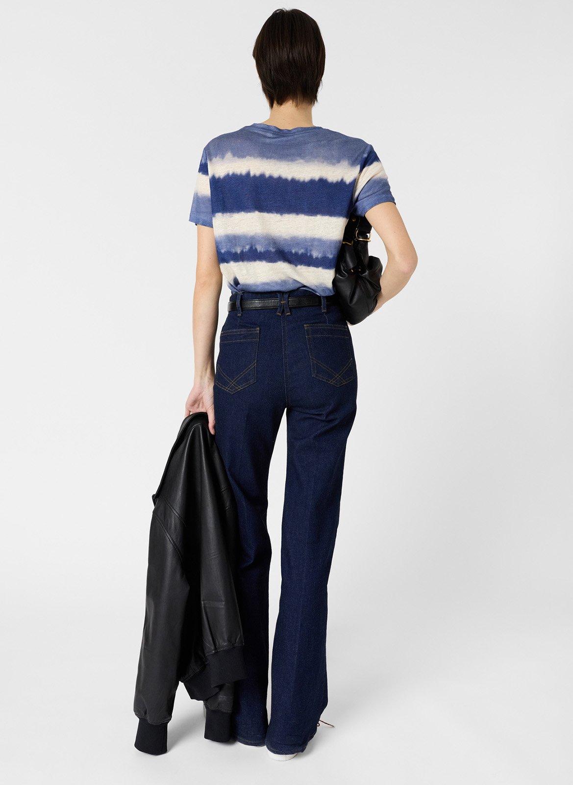 Linnen T-shirt GERARD DAREL Blauw