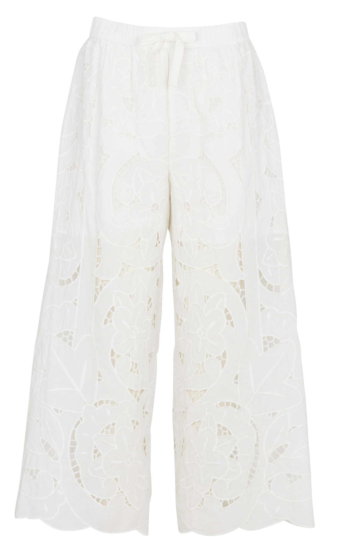 Weit geschnittene Jeans BERENICE Weiss