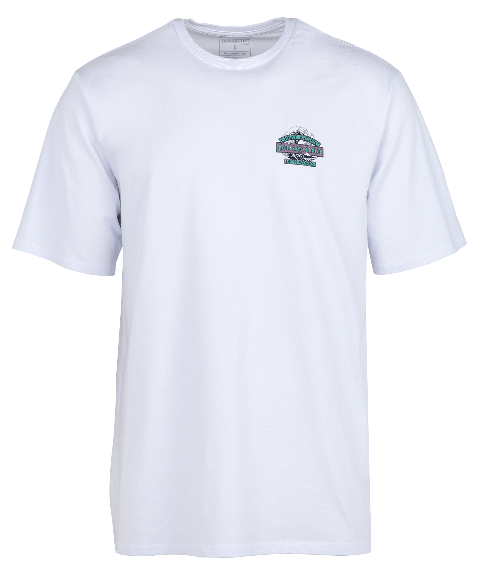 Straight recycled cotton-blend round-neck T-shirt PATAGONIA