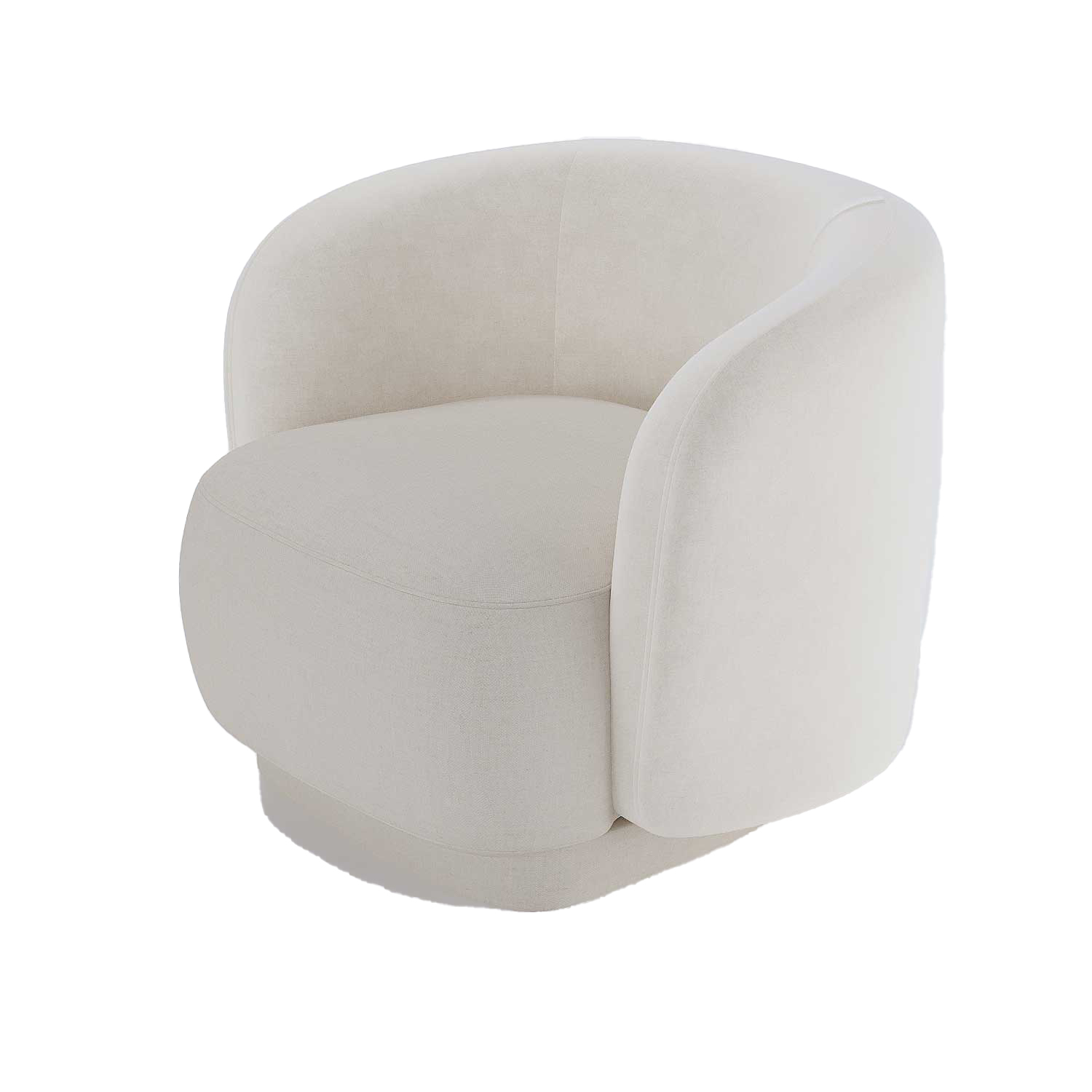 Bouclé armchair POTIRON PARIS Beige