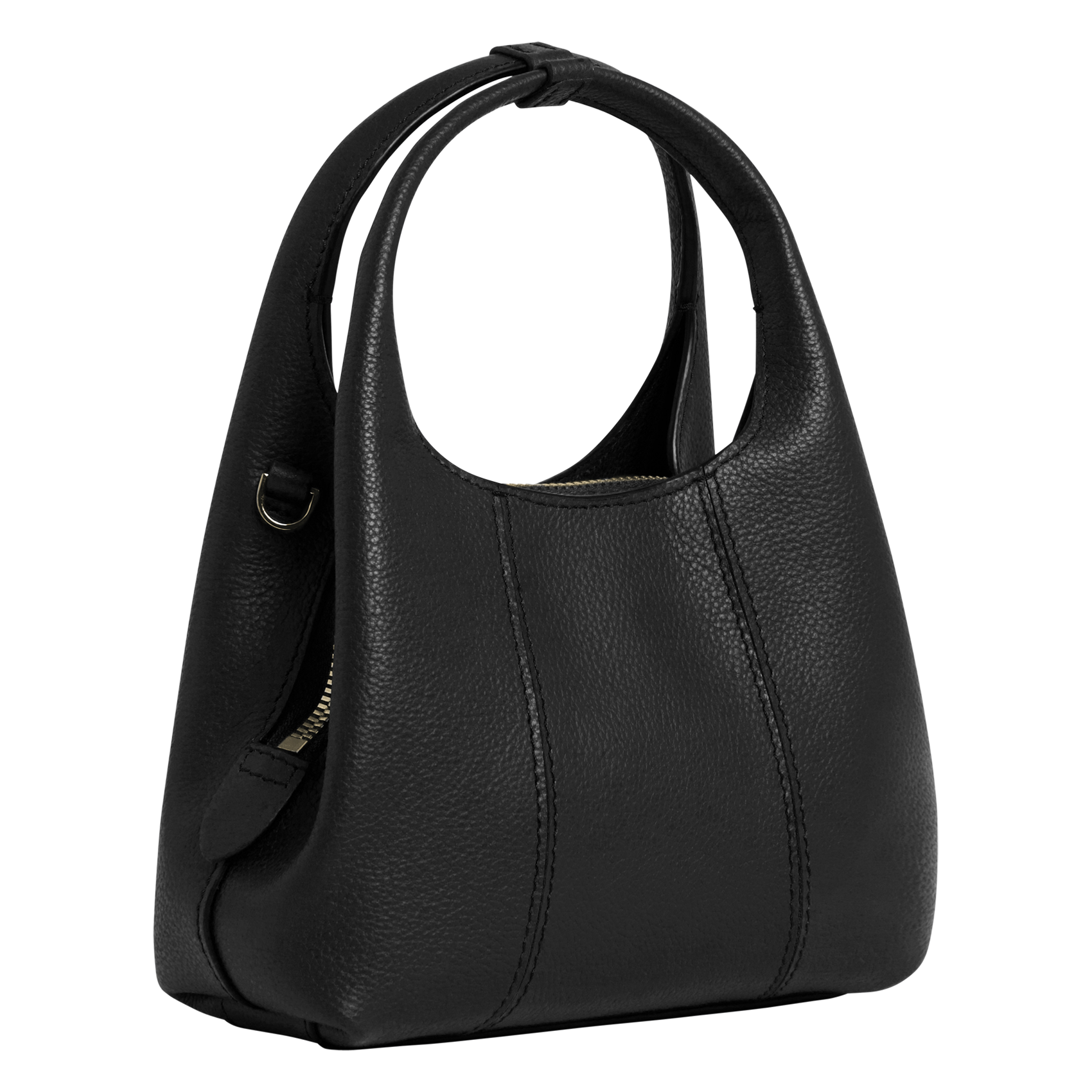 Mini sac à main en cuir LE TANNEUR Noir
