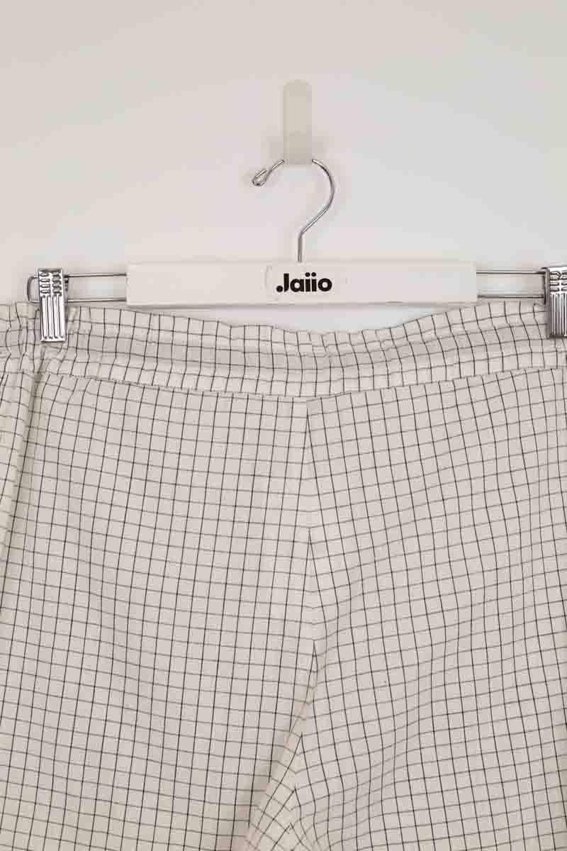 Cotton carrot pants LAURENCE BRAS - Seconde Main White