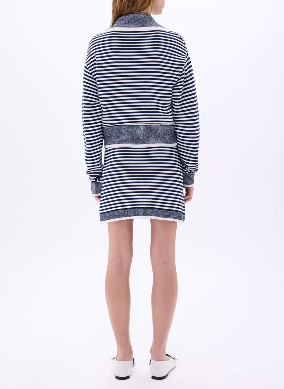 Short striped skirt Multicolored