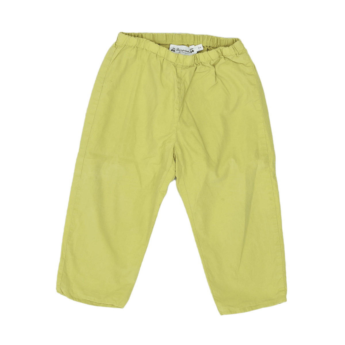 Yellow baby pants - 24 months BONPOINT - Seconde Main Yellow