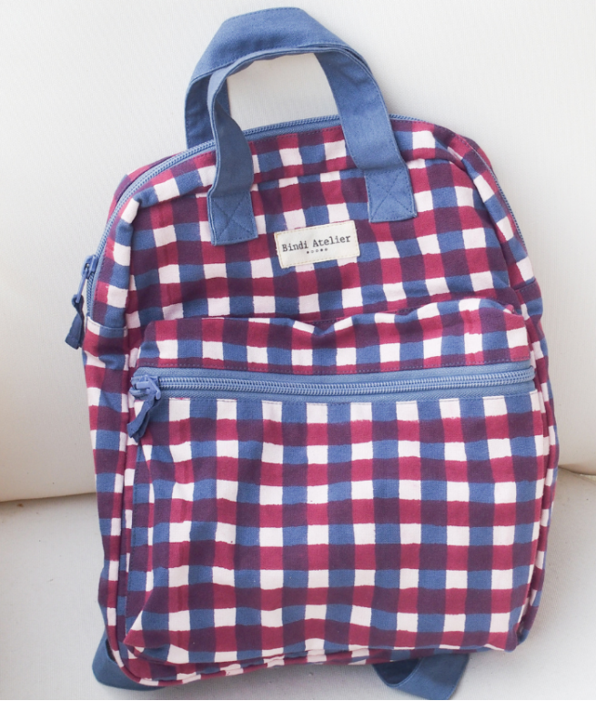 Child backpack BINDI ATELIER Blue