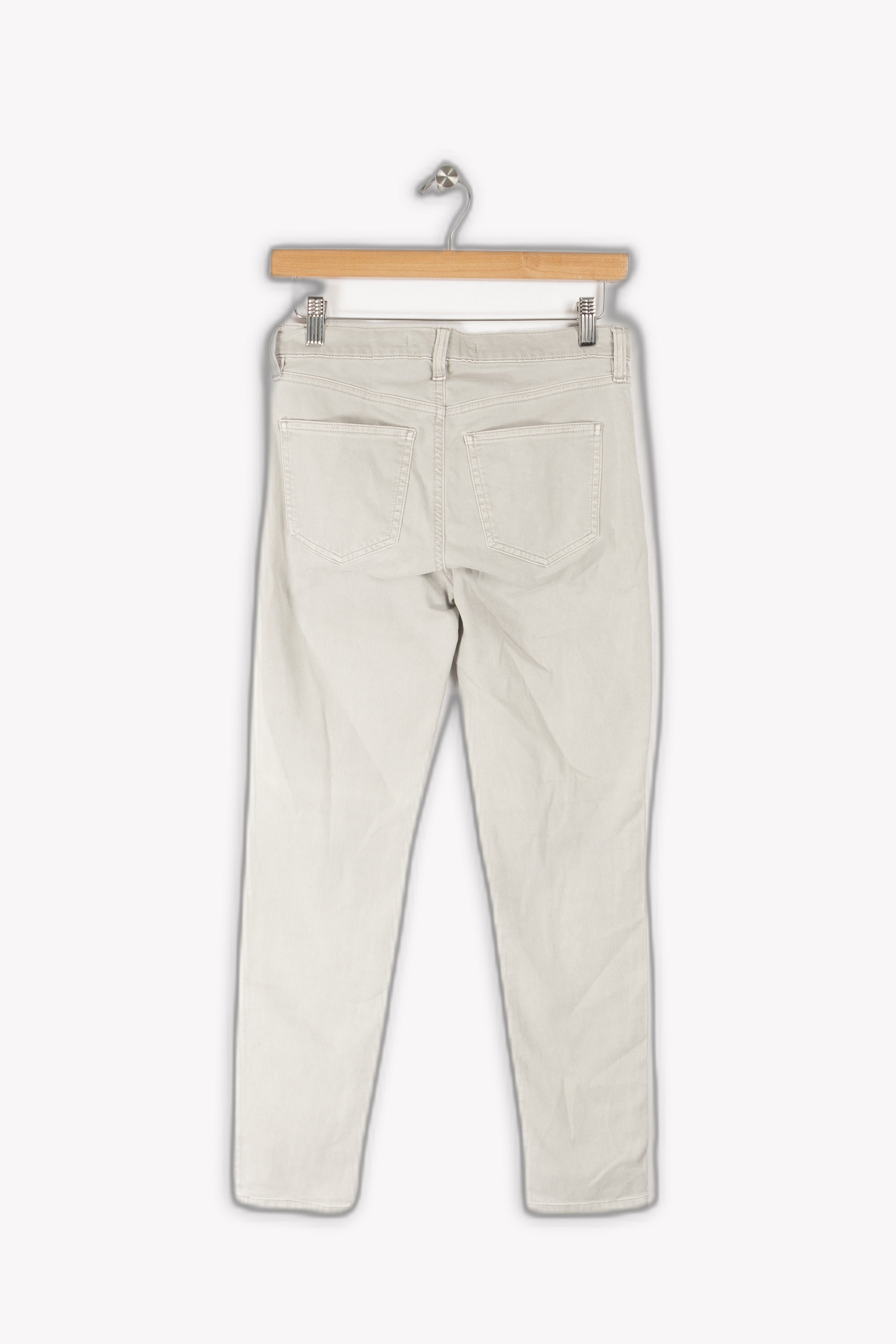 Cropped slim jeans with studs COMPTOIR DES COTONNIERS - Seconde main Grey