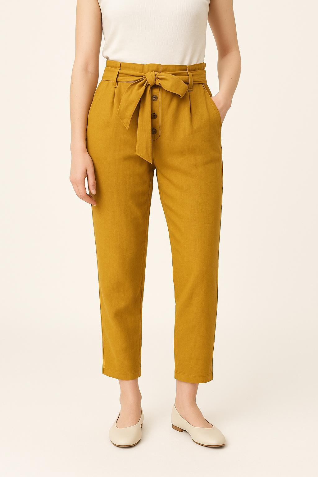 PANTS SEZANE - Seconde main Yellow