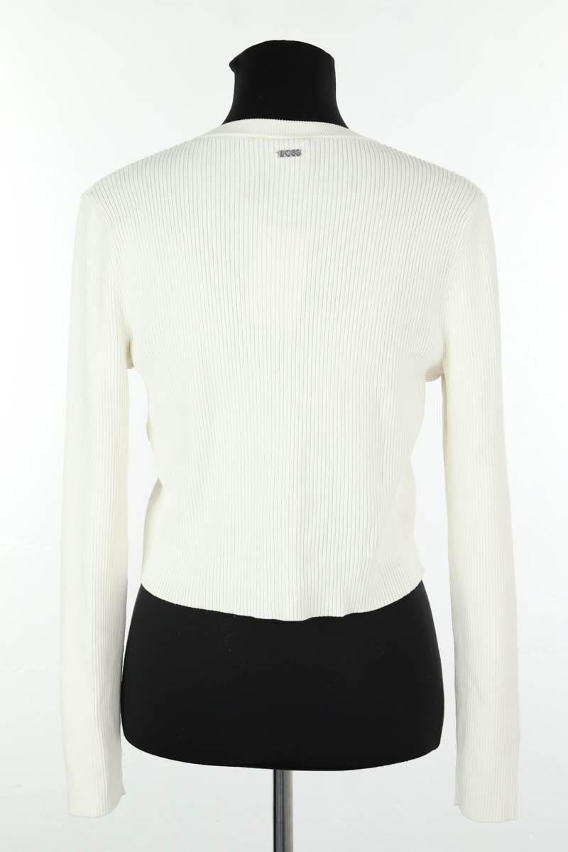 Cardigan BOSS - SECONDE MAIN White