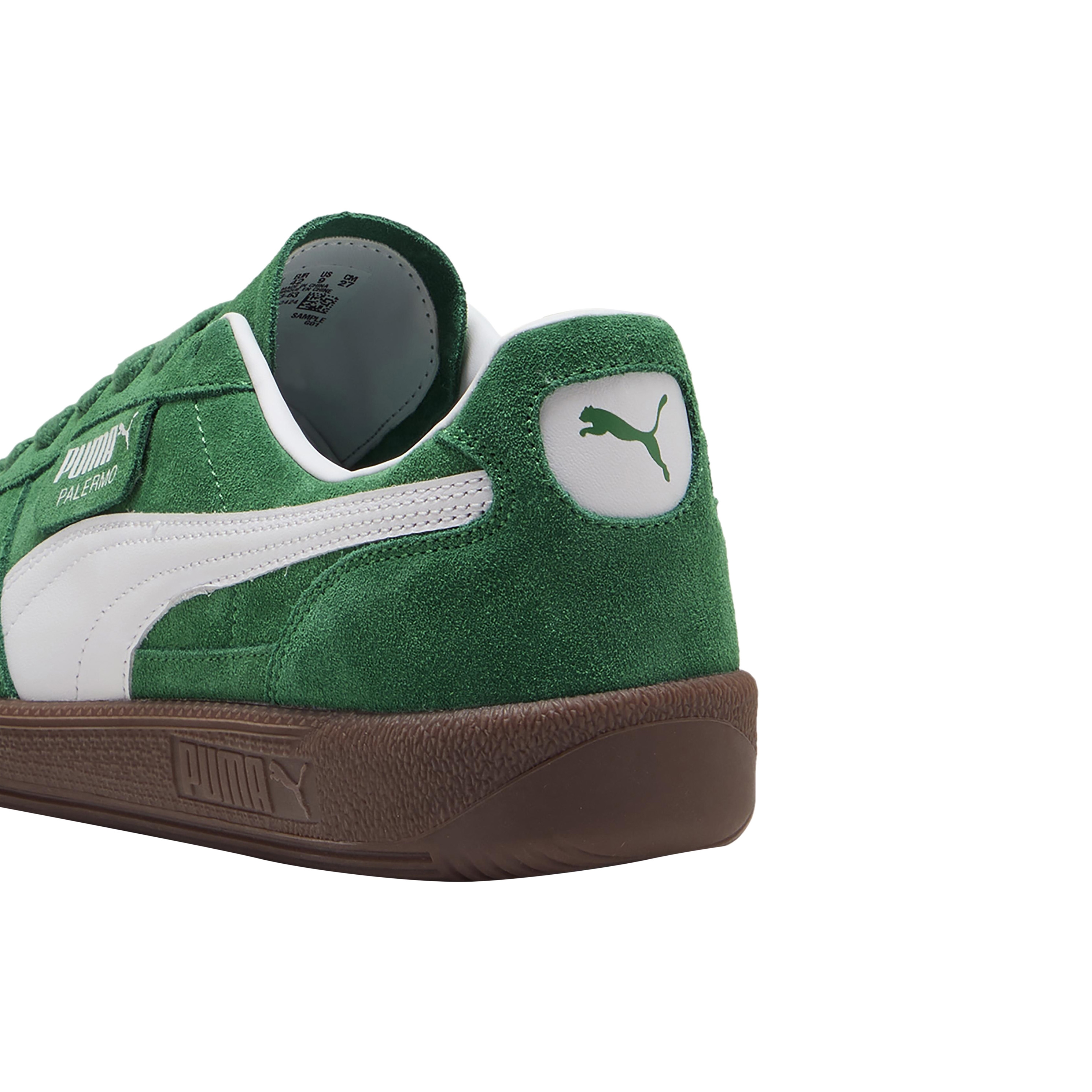 Basket basse cuir  palermo Vert