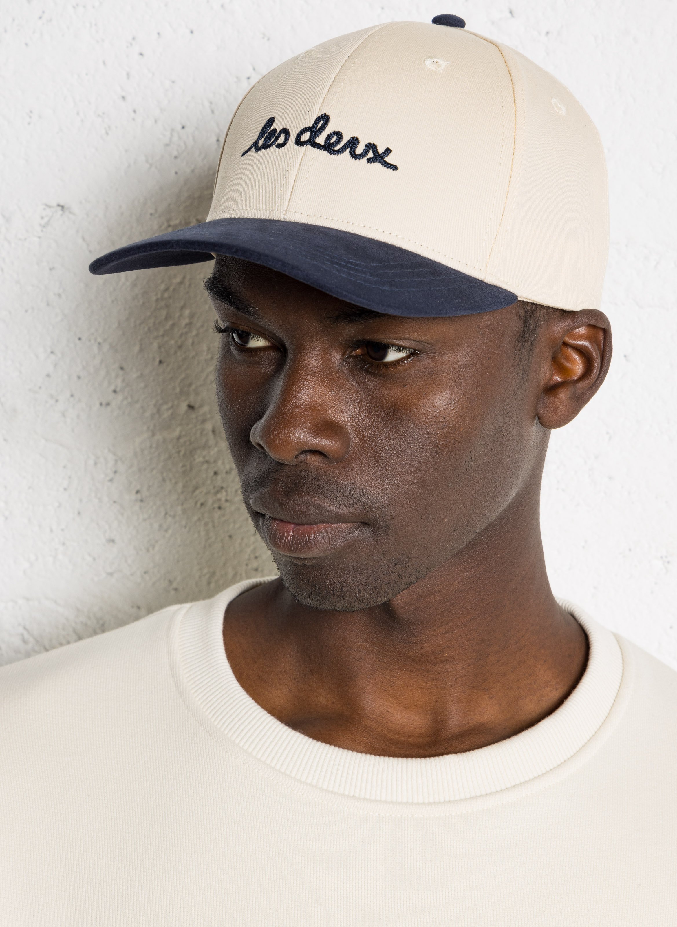 Cotton cap LES DEUX Beige