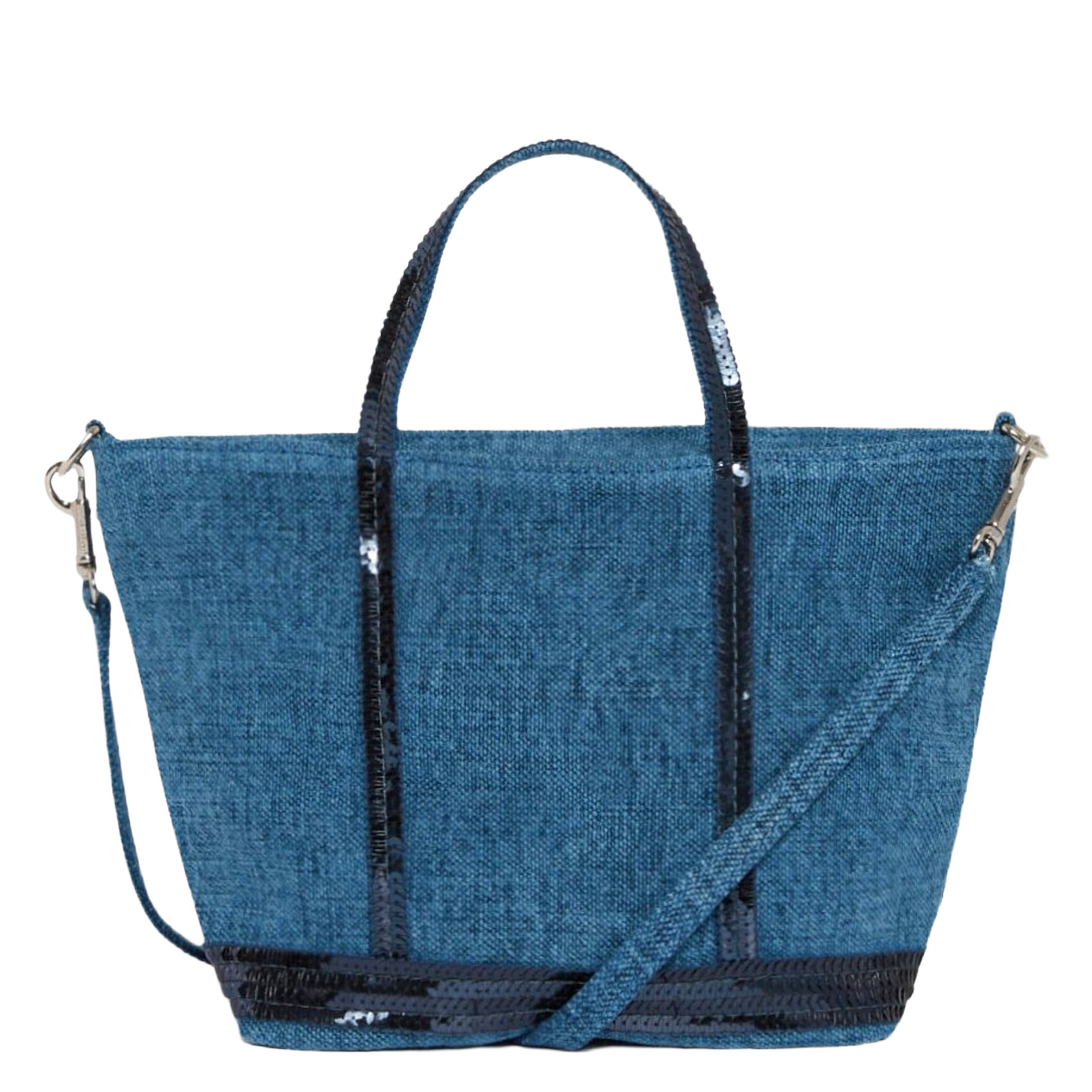 Sequined linen tote bag VANESSA BRUNO