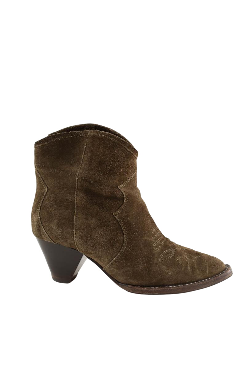 Ankle boots ISABEL MARANT - Seconde Main Khaki