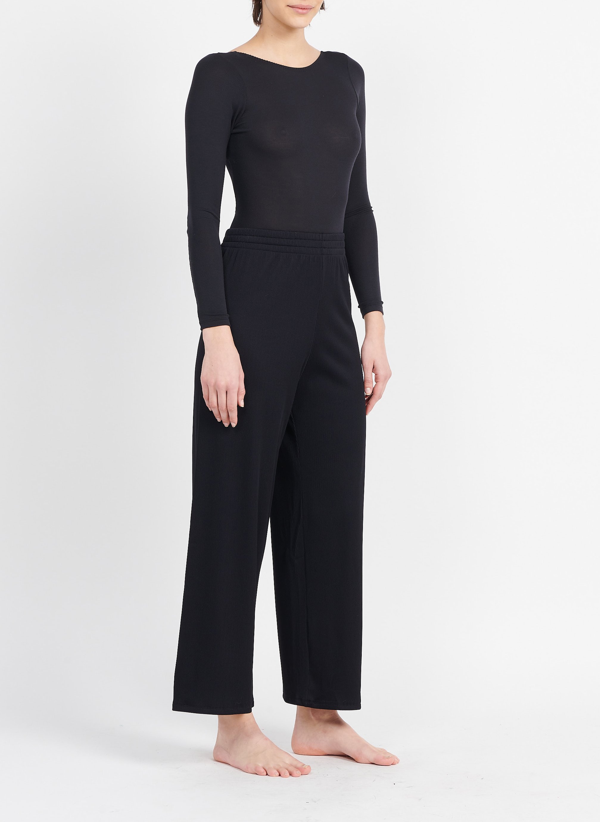 Round-neck bodysuit JOLIES MOMES Black