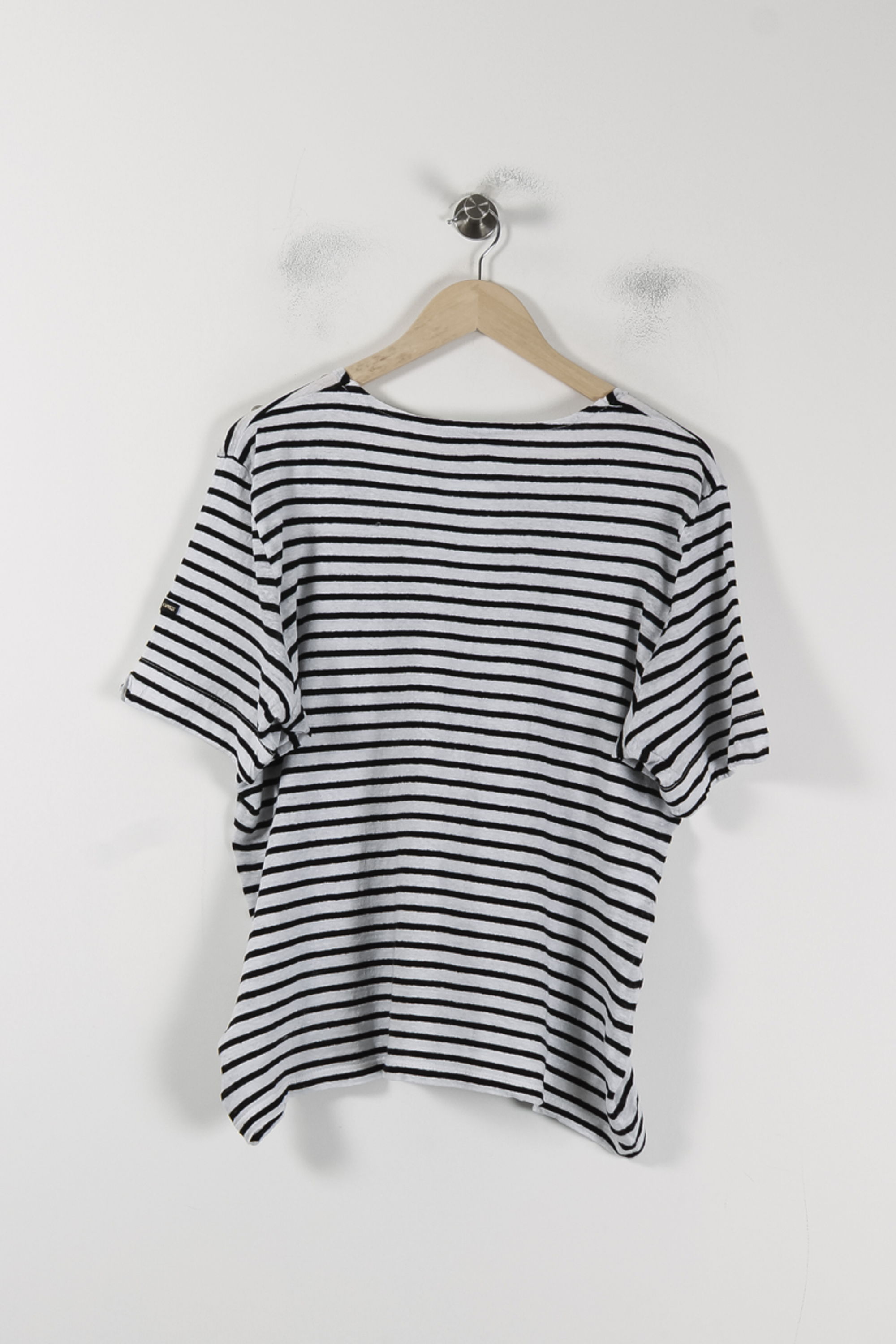 Tommy Badge T-shirt SAINT JAMES - Seconde Main White