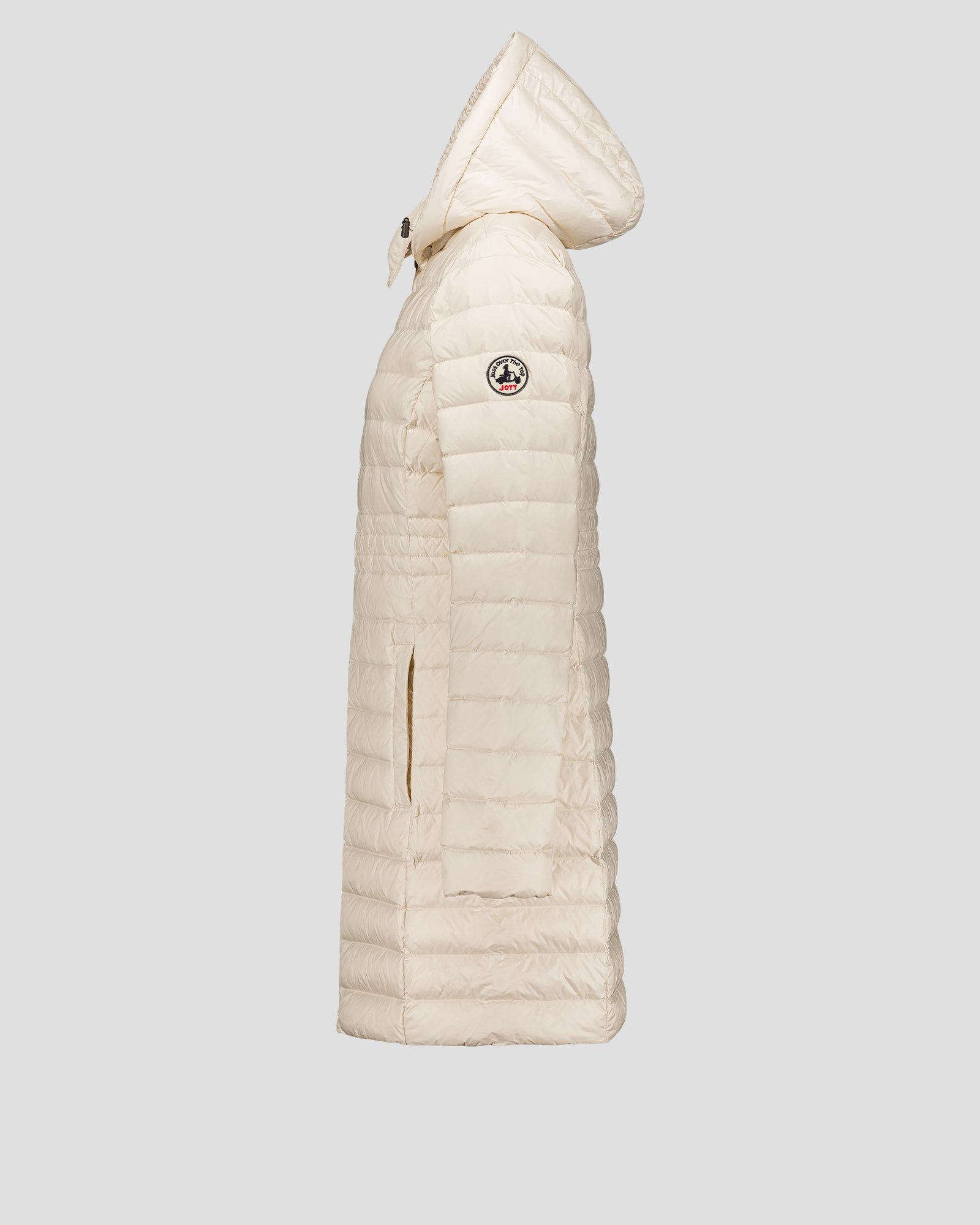 Long hooded puffer coat vero 2.0 JOTT White