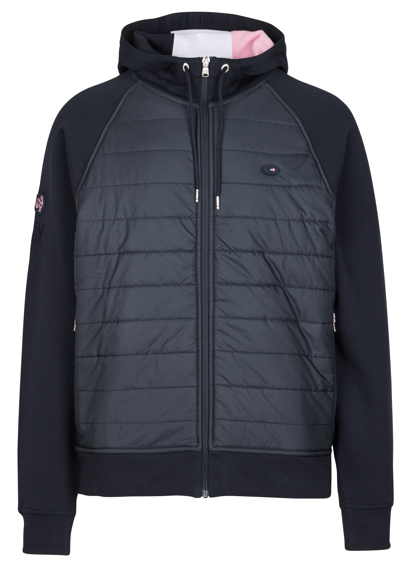 Straight jacket in blended cotton EDEN PARK Blue