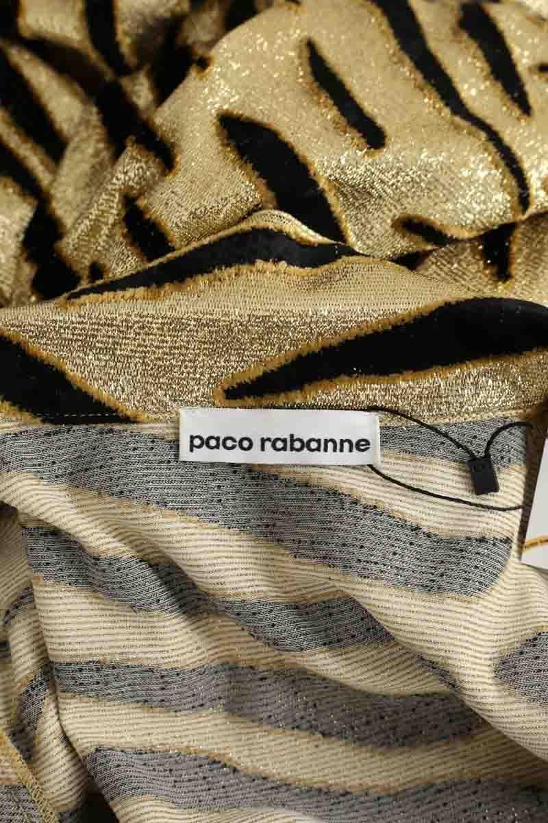 Robe PACO RABANNE - Seconde Main Doré