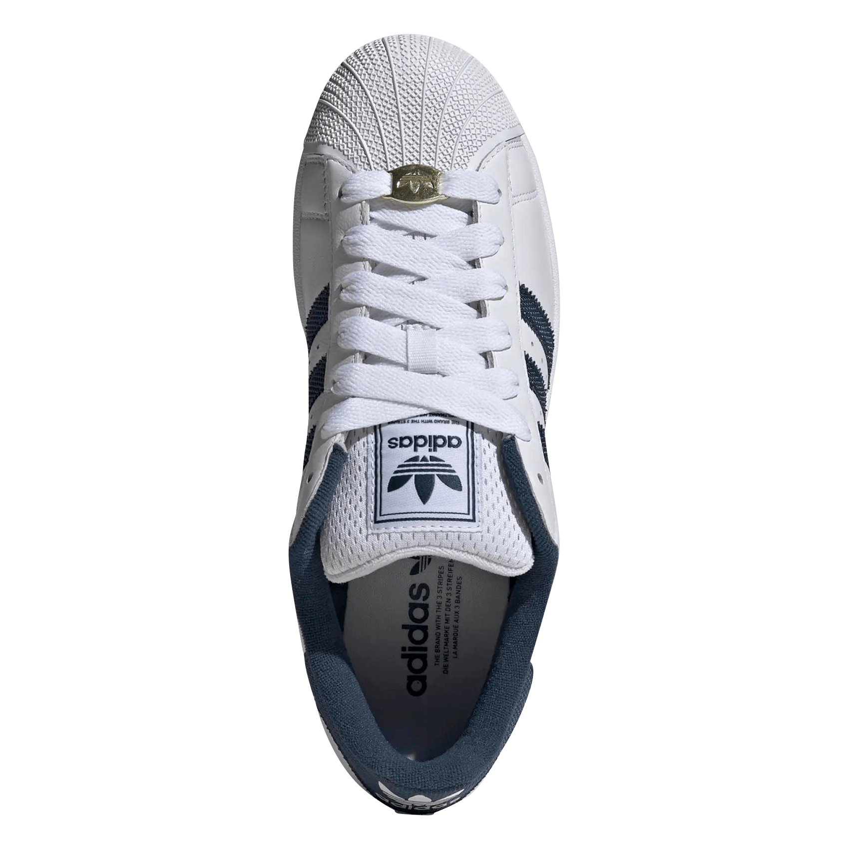 Lage sneakers met veters ADIDAS Wit