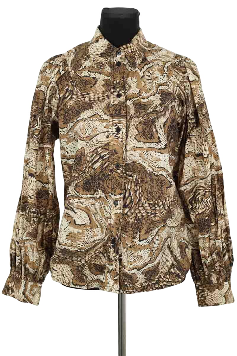 Blouse GANNI - Seconde Main Marron