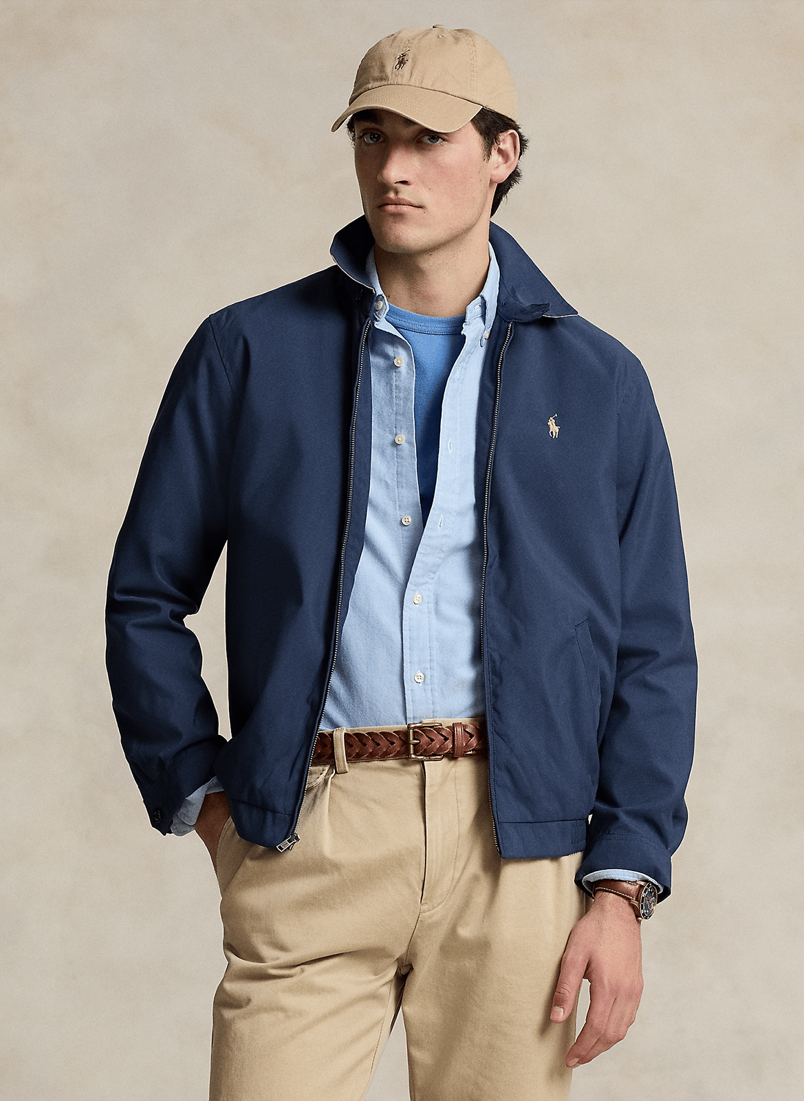 Veste col classique ample POLO RALPH LAUREN