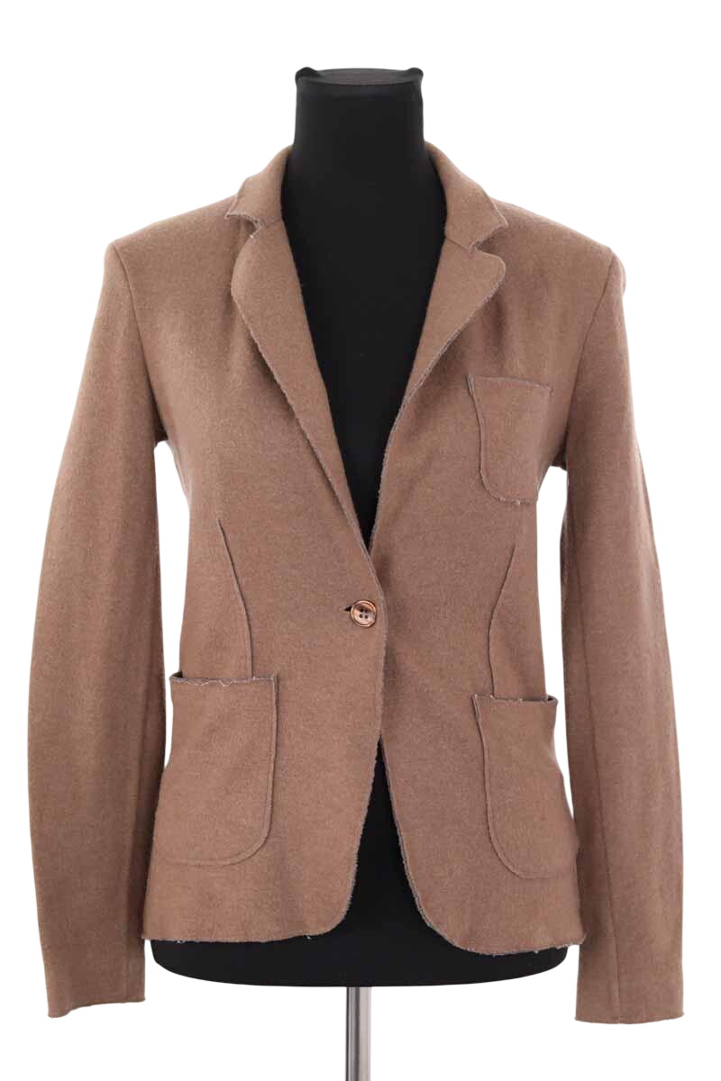 Blazer MAJESTIC FILATURES - SECONDE MAIN Brown