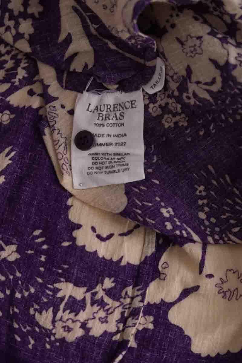 Blouse LAURENCE BRAS - Seconde Main Purple