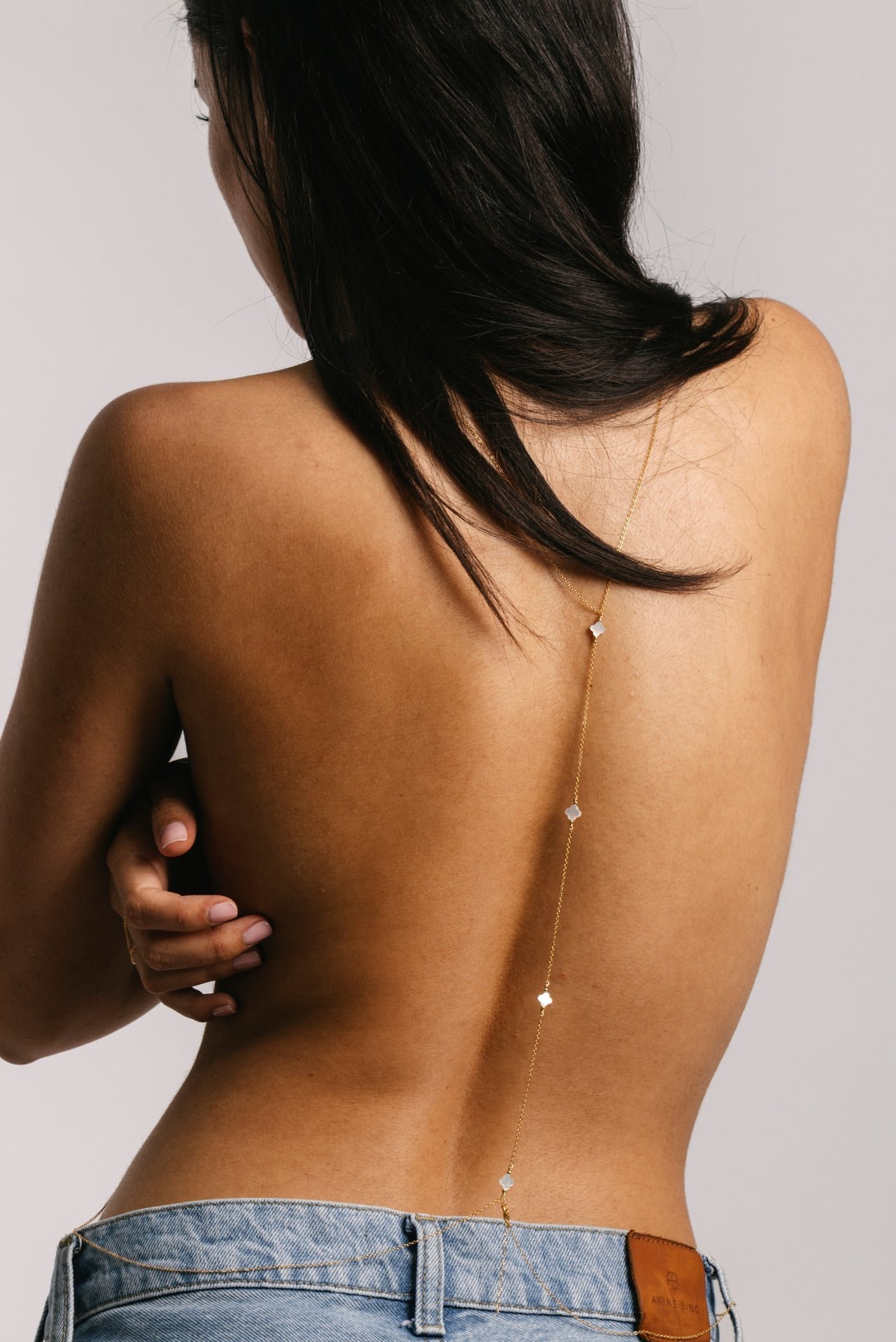 Body Jewelry - Star YAY White