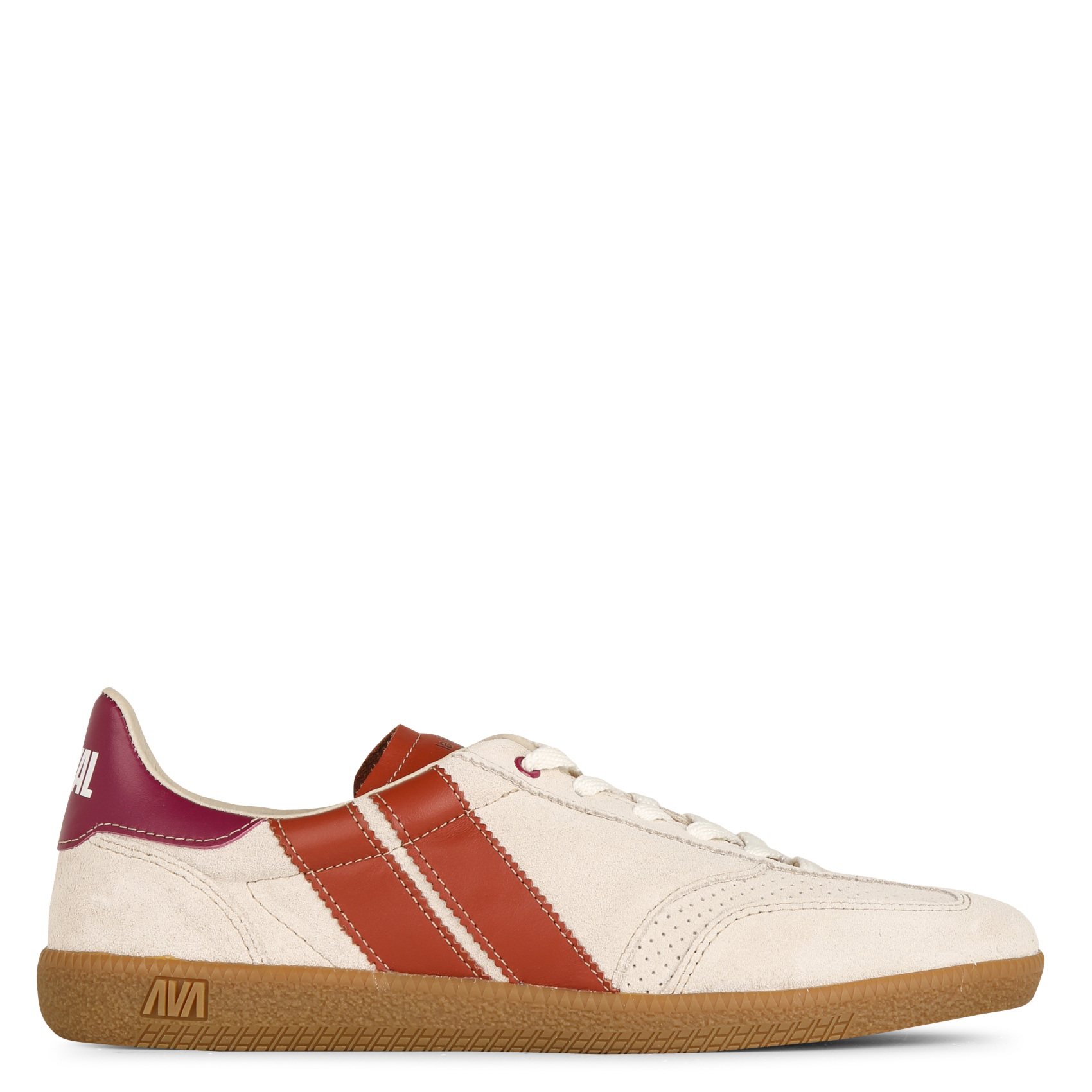baskets basses en cuir LA FEE MARABOUTEE Multicolore