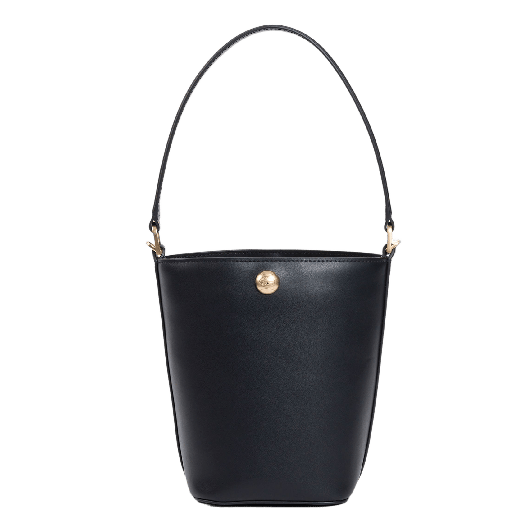 Tennis Bliss Eimer Tasche aus Leder LACOSTE Schwarz