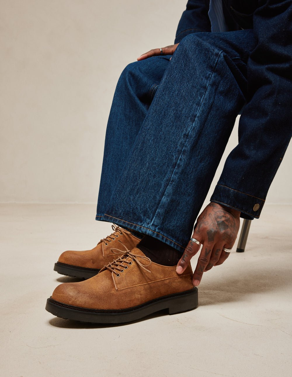 Derby shoes ODAJE Brown