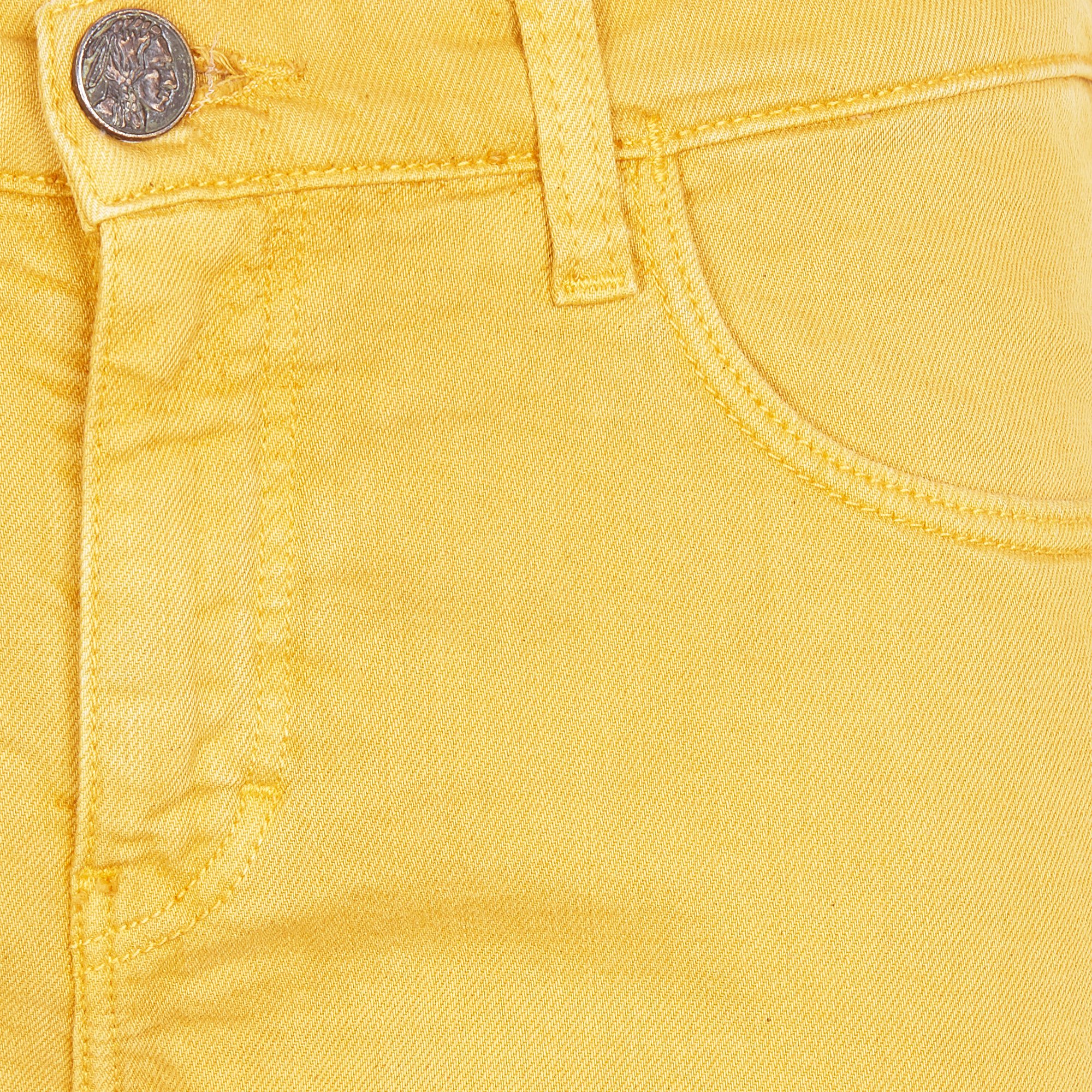 Jean cropped droit SWILDENS Jaune