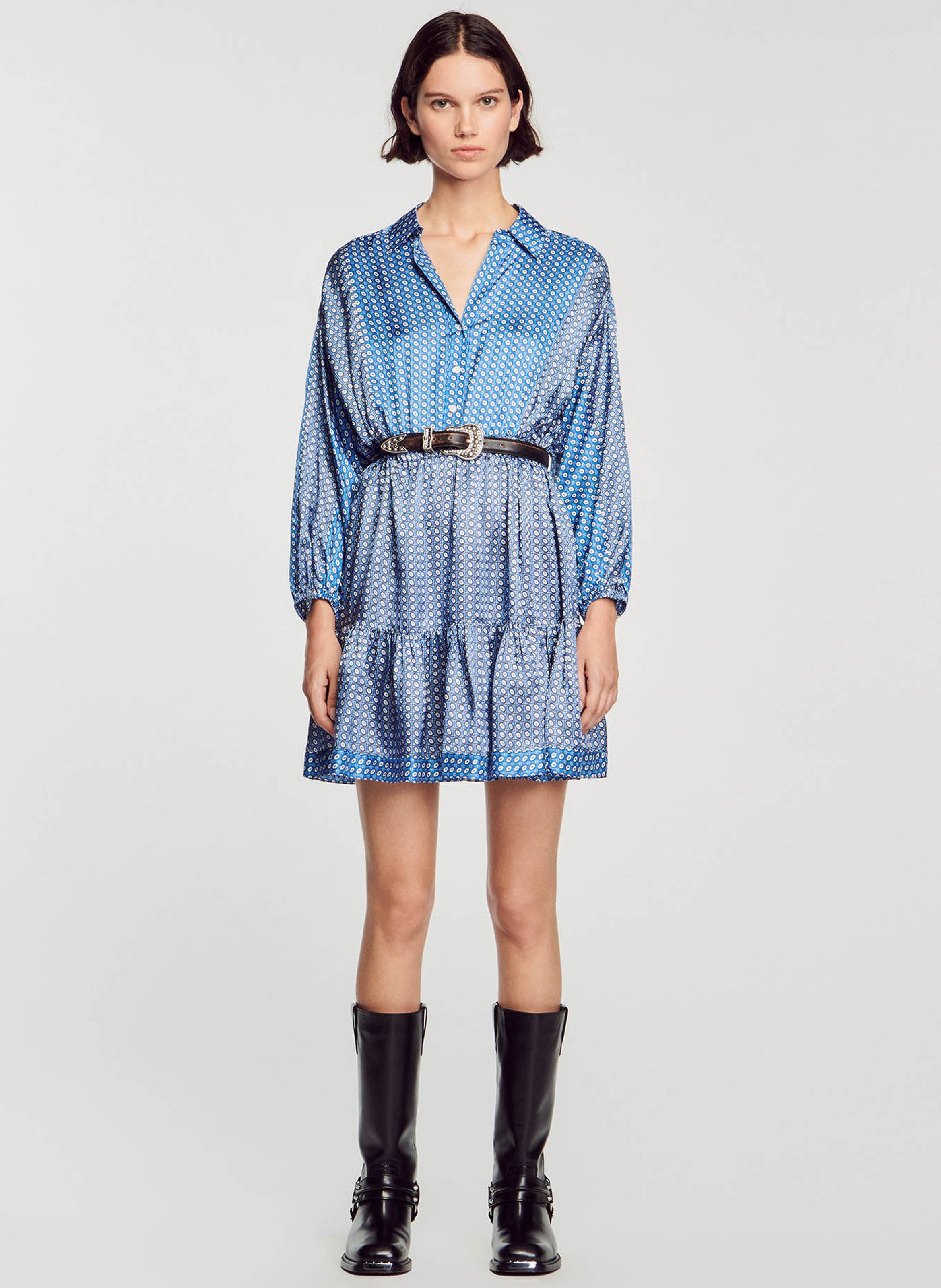 Sandro cheap shirt dress