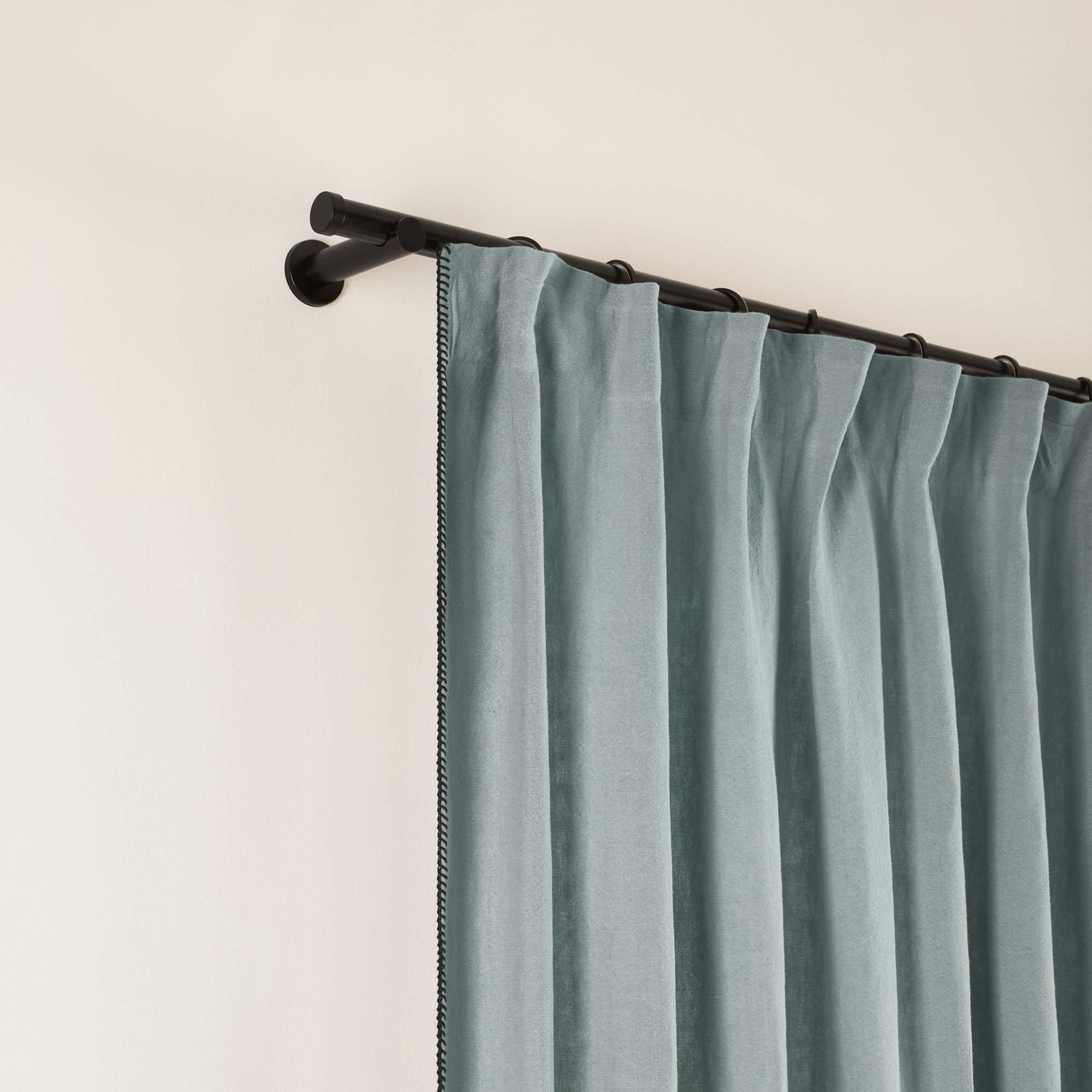 NINO - Curtain with gathering tape MADURA Green