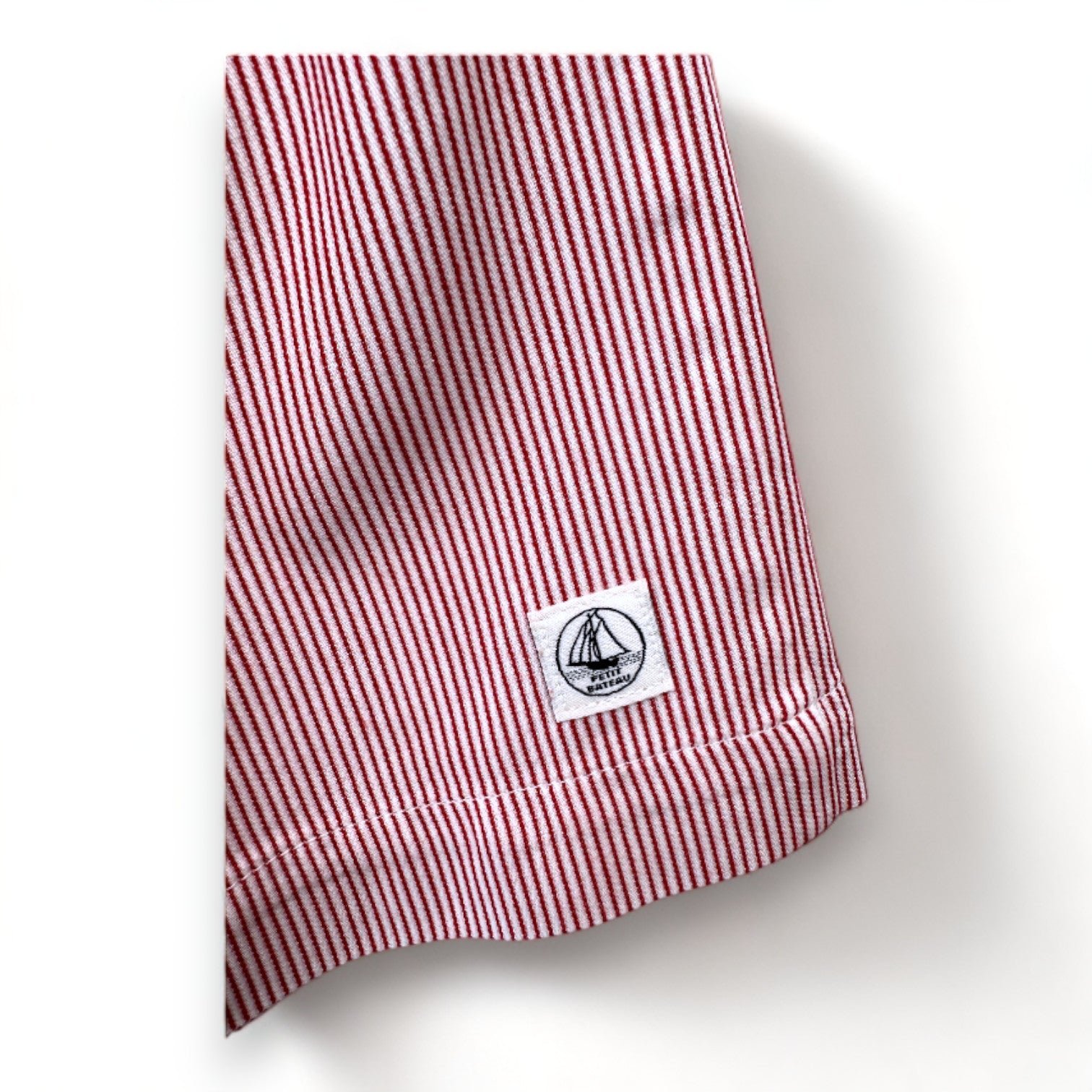 Red Baby Dress - 6 months PETIT BATEAU - Seconde Main Red