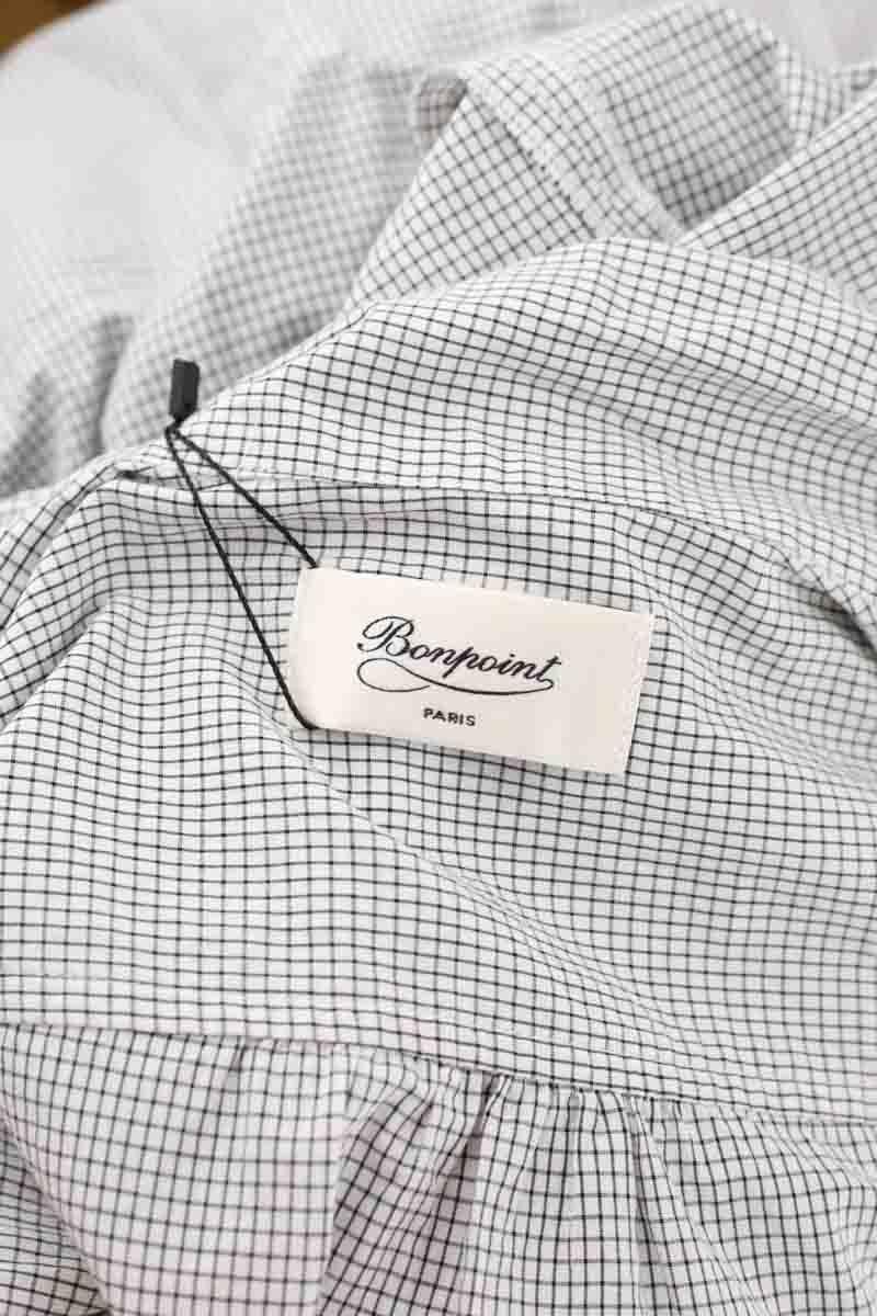 Cotton dress BONPOINT - Seconde Main Grey