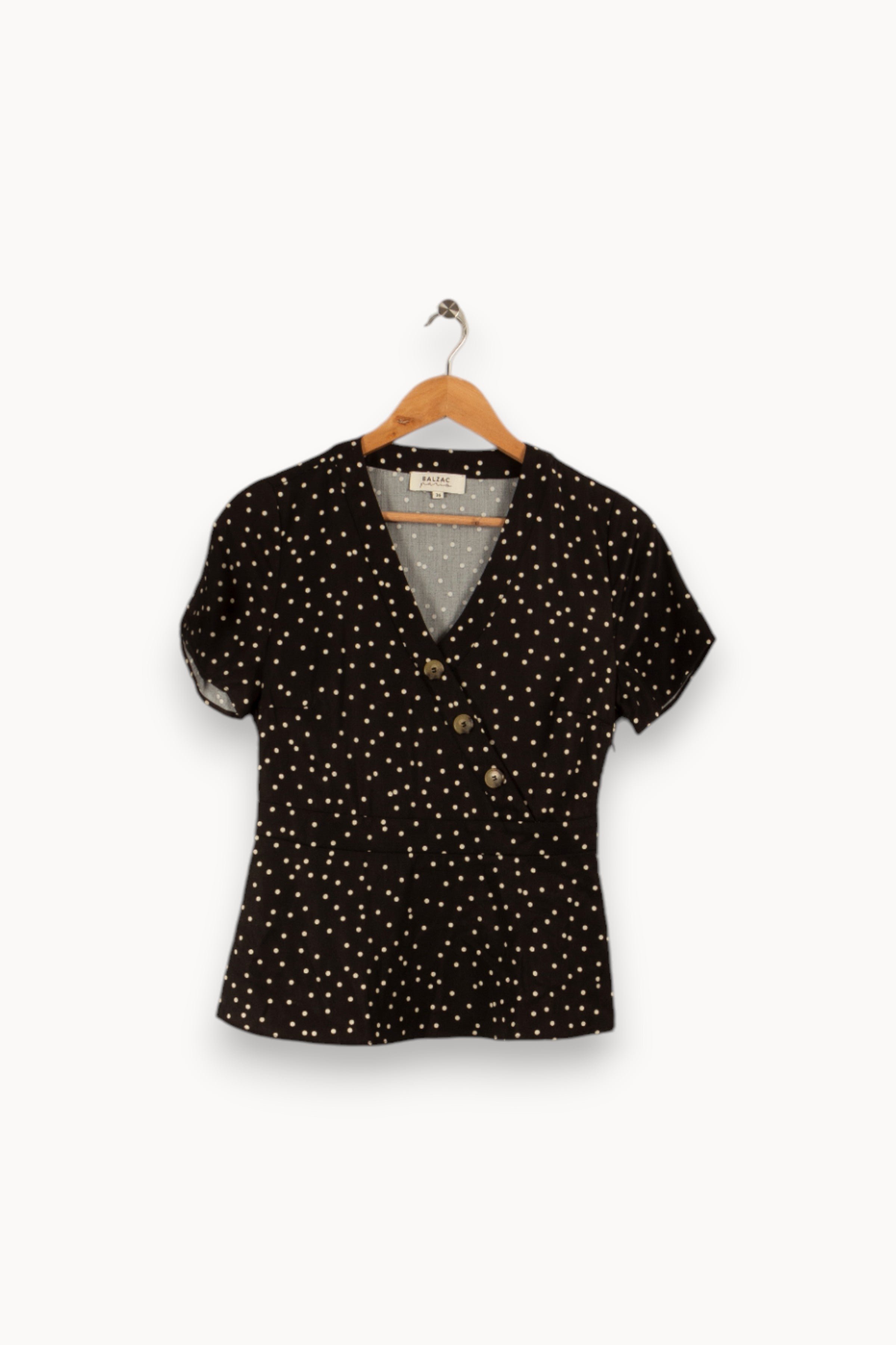 Blouse BALZAC PARIS - Seconde Main Black
