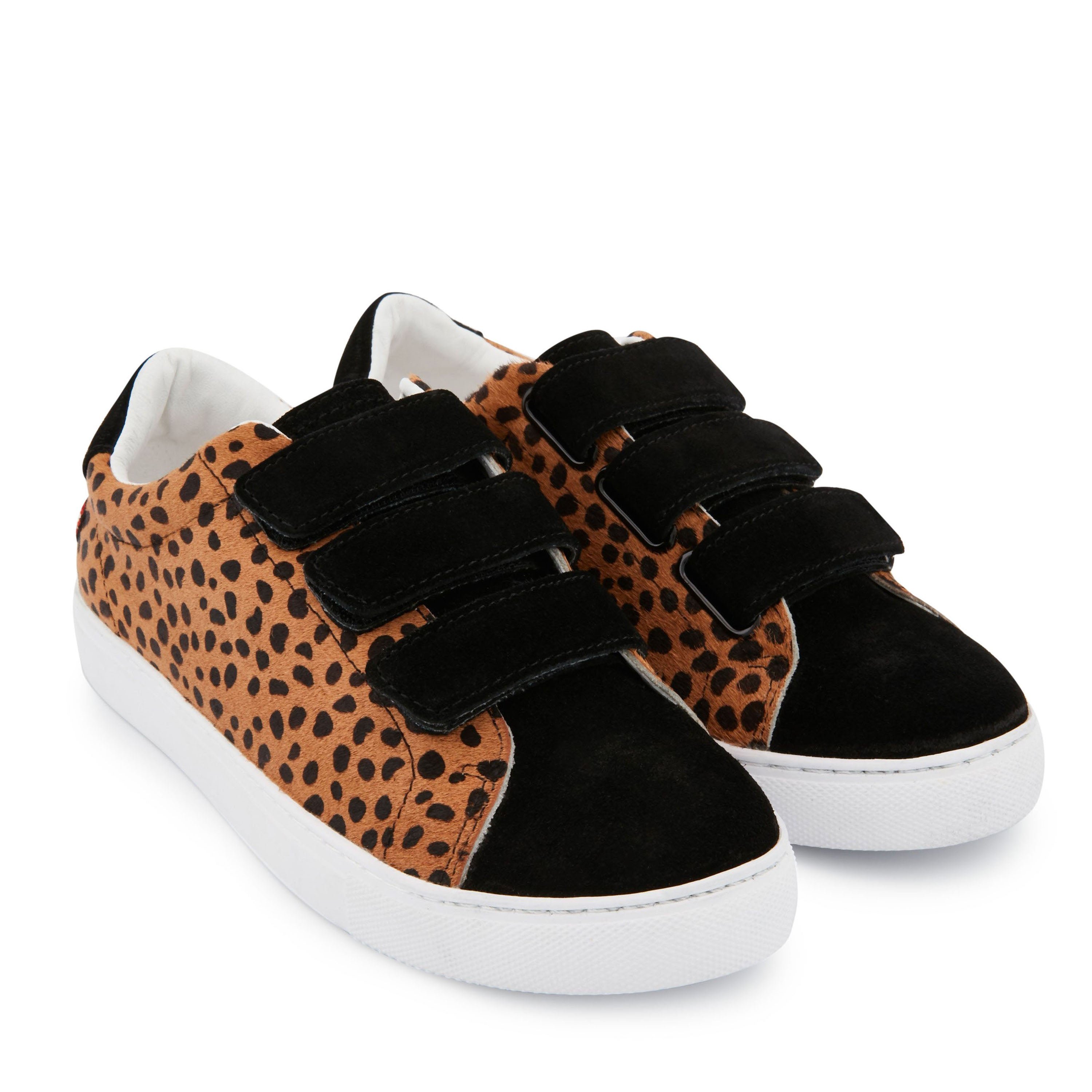 Jimmy leather sneakers BONS BAISERS PARIS Brown