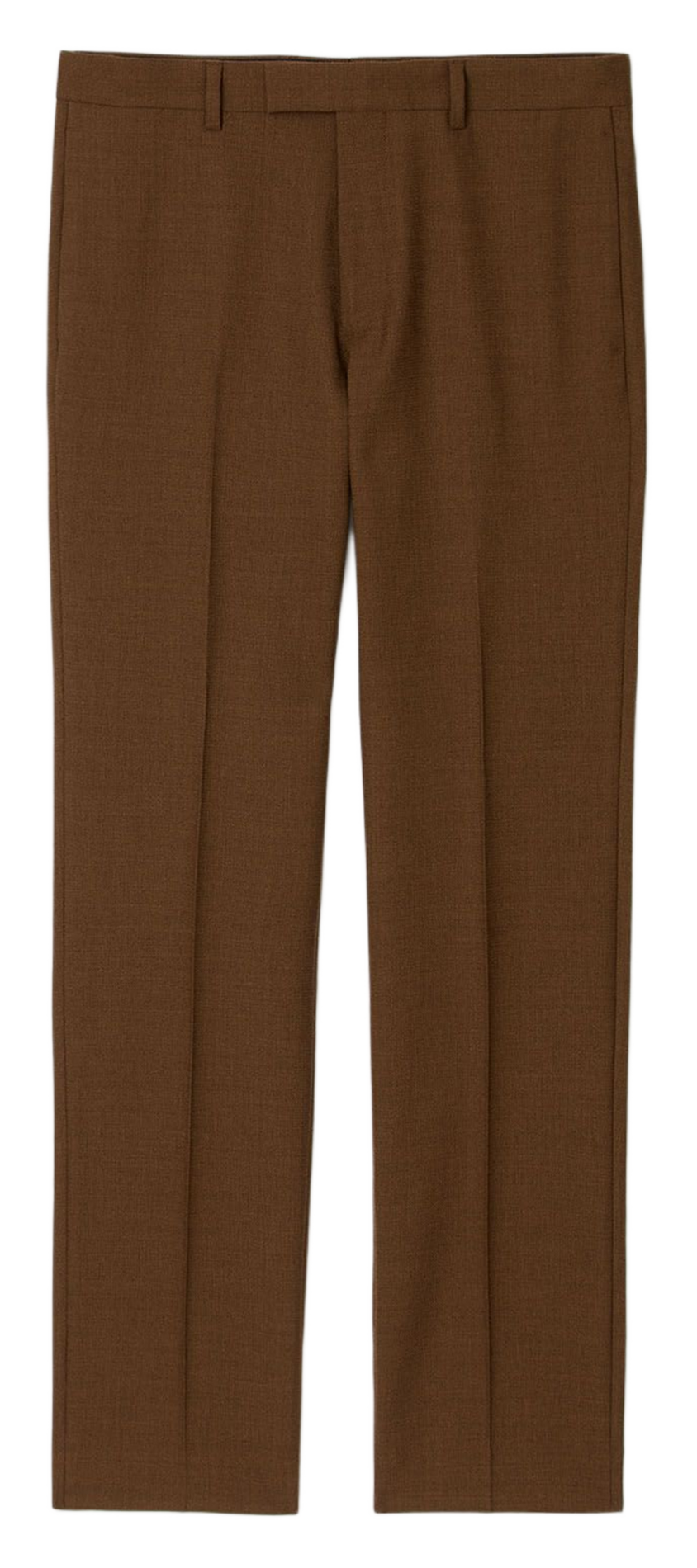 Pantalon de costume uni en laine mélangée SANDRO Beige