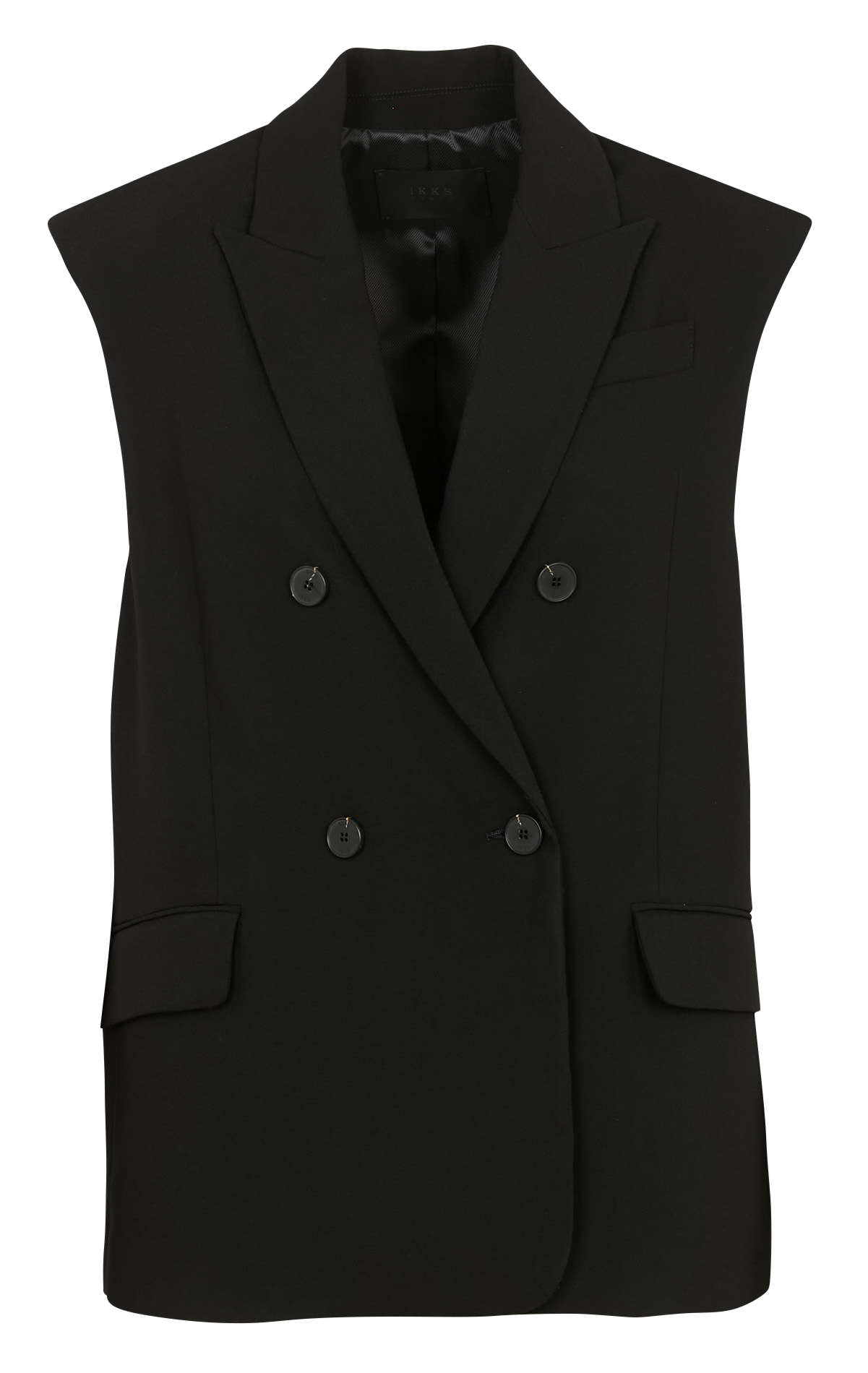 Blazer mit V-Ausschnitt IKKS Schwarz