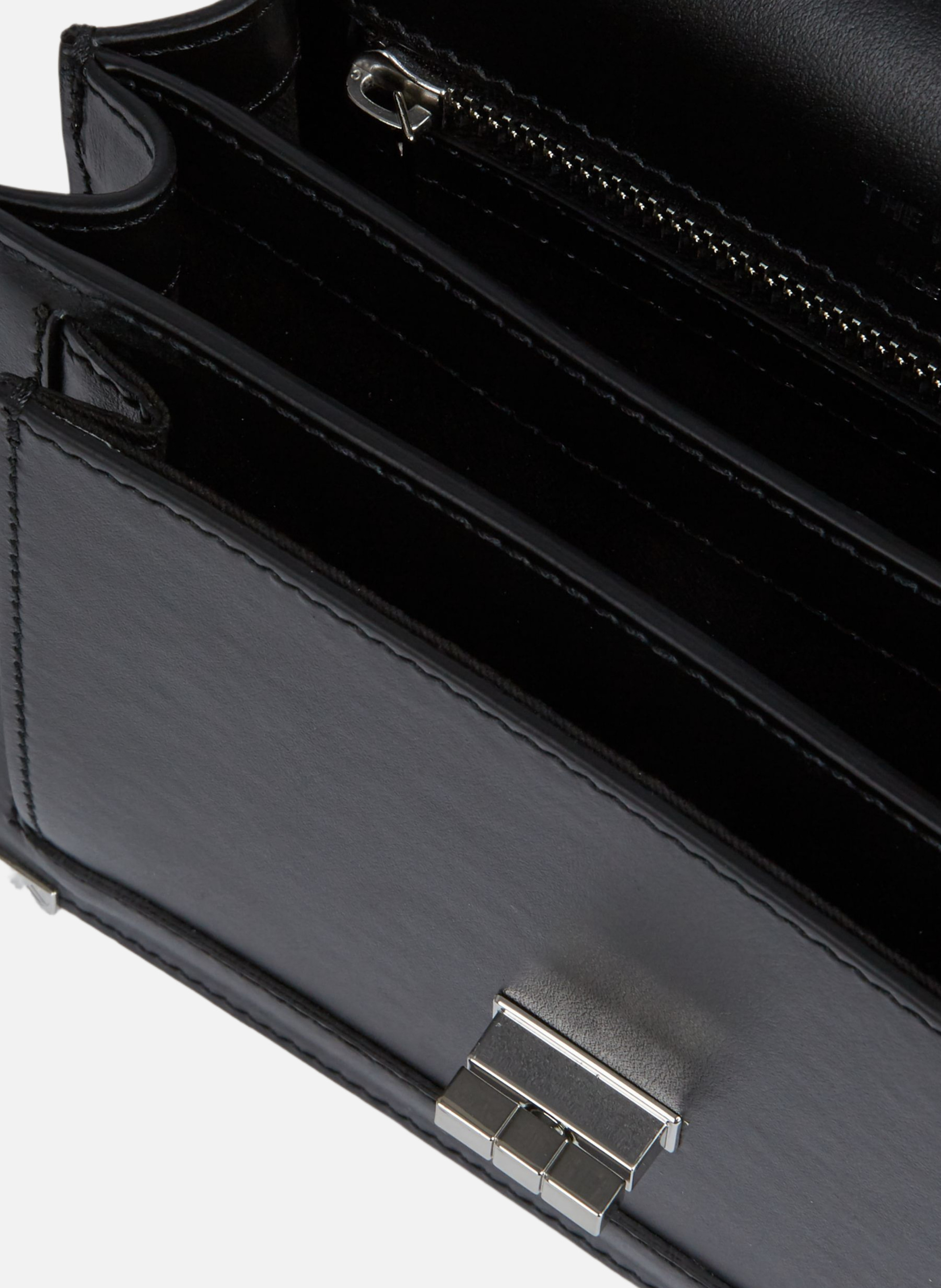 Emily small leather bag THE KOOPLES Black