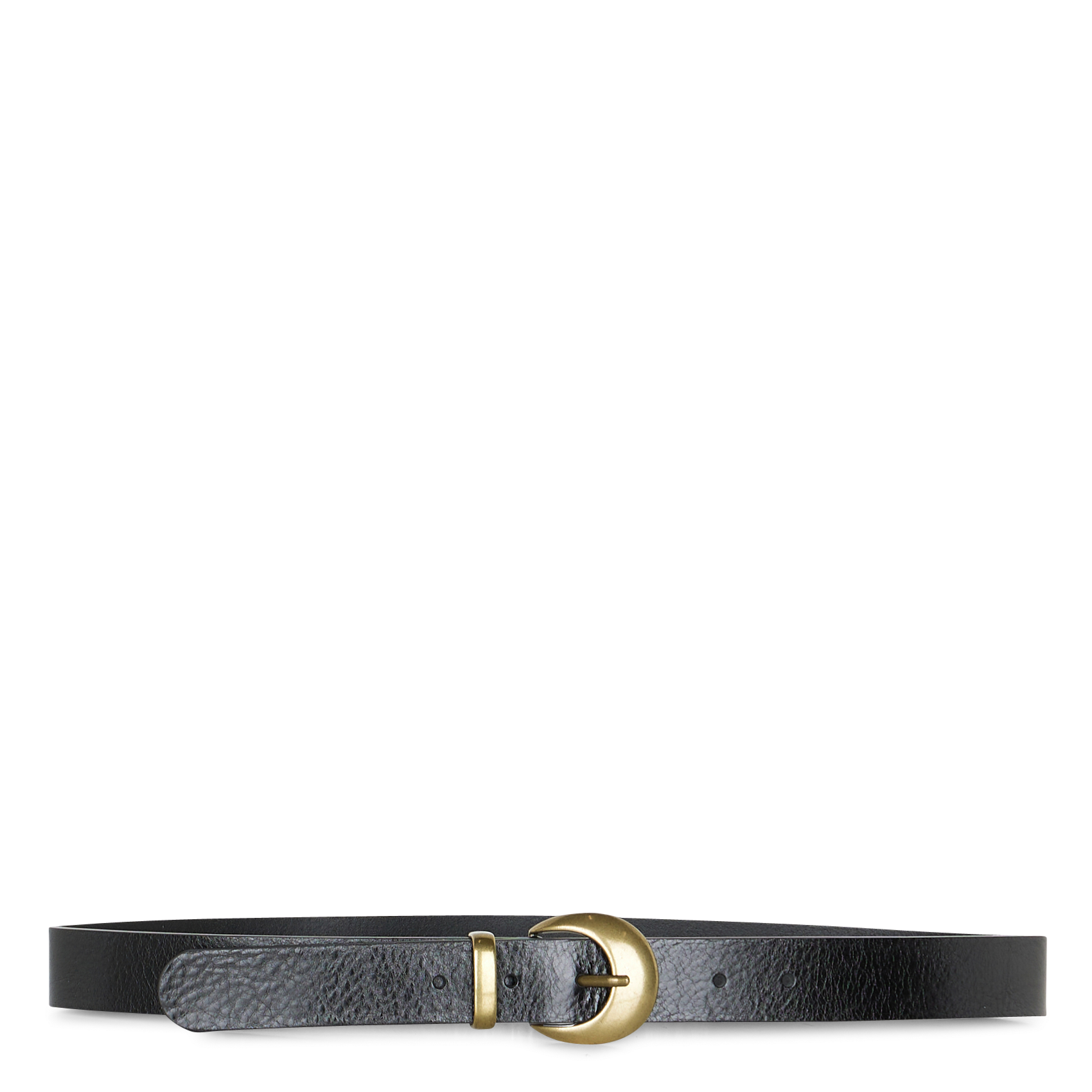 Ceinture en cuir MAISON 123 Noir