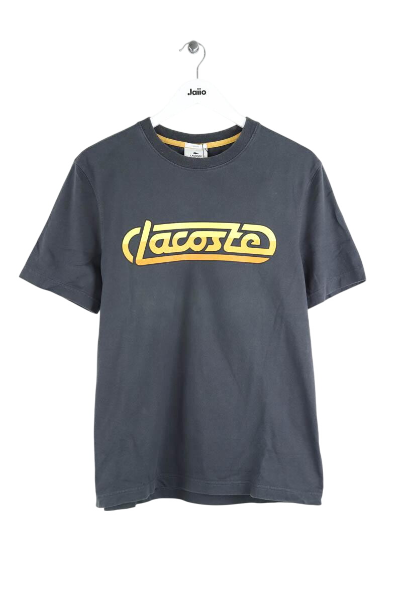 Cotton T-shirt LACOSTE - SECONDE MAIN Grey