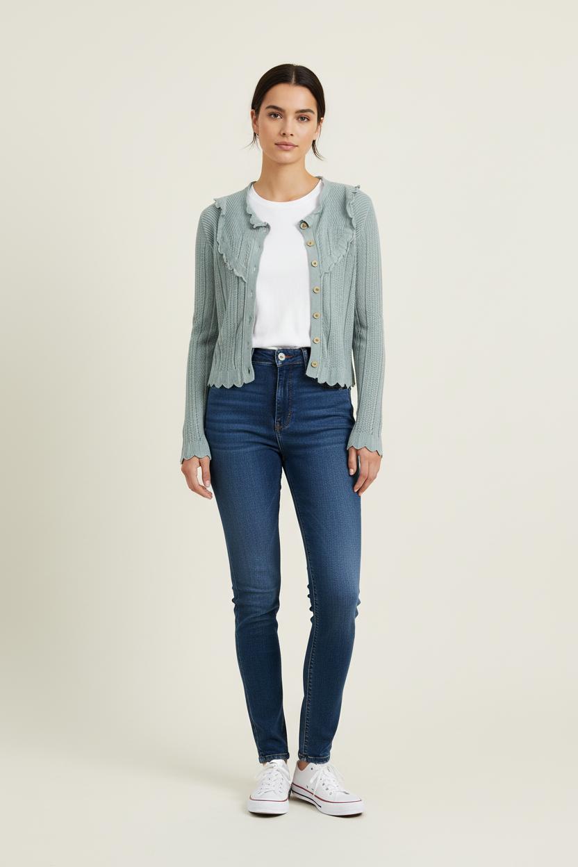 Cardigan ANTIK BATIK - Seconde Main Green