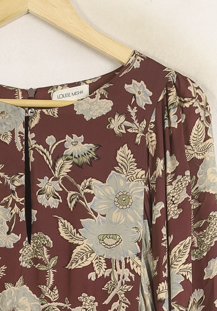 Short & Midi Dress LOUISE MISHA - Seconde Main Brown