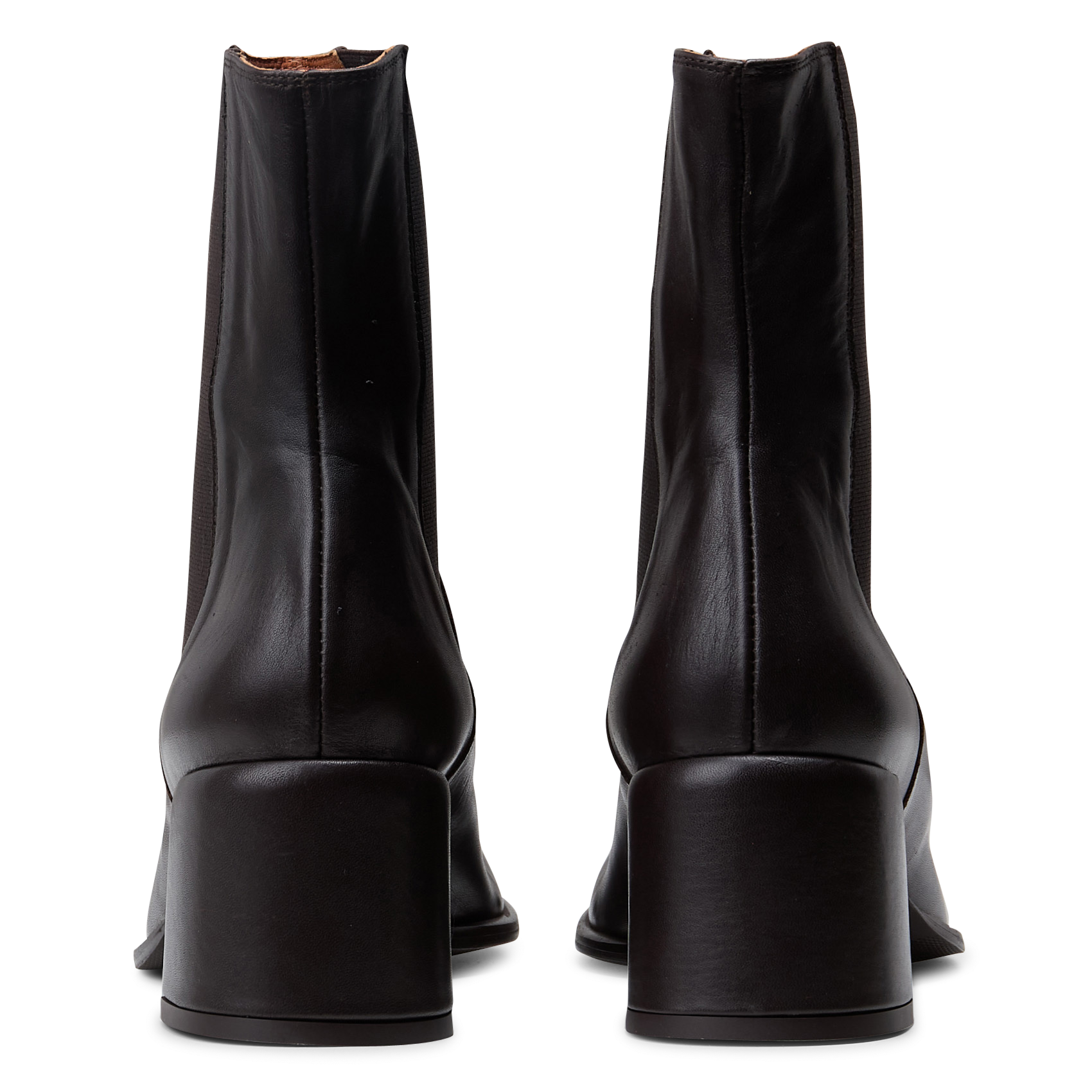 Bianca leather ankle boots ANGEL ALARCON Brown