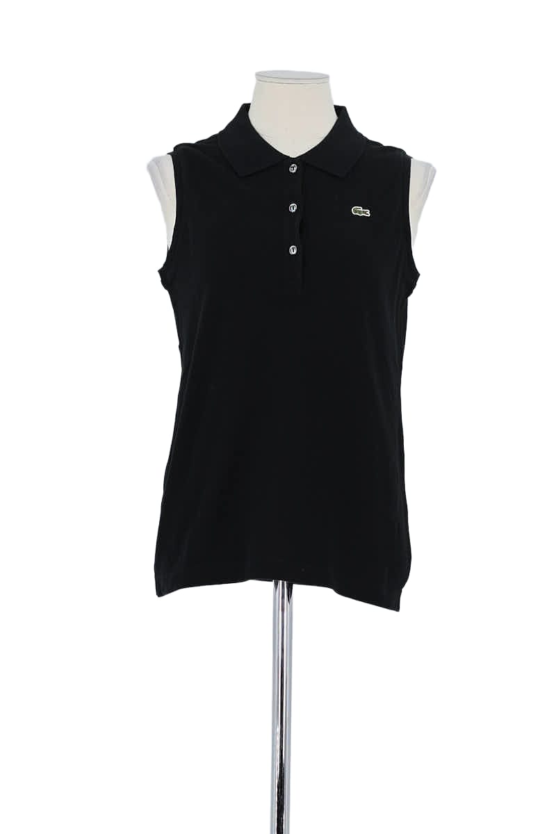 Polo shirt LACOSTE - SECONDE MAIN Black