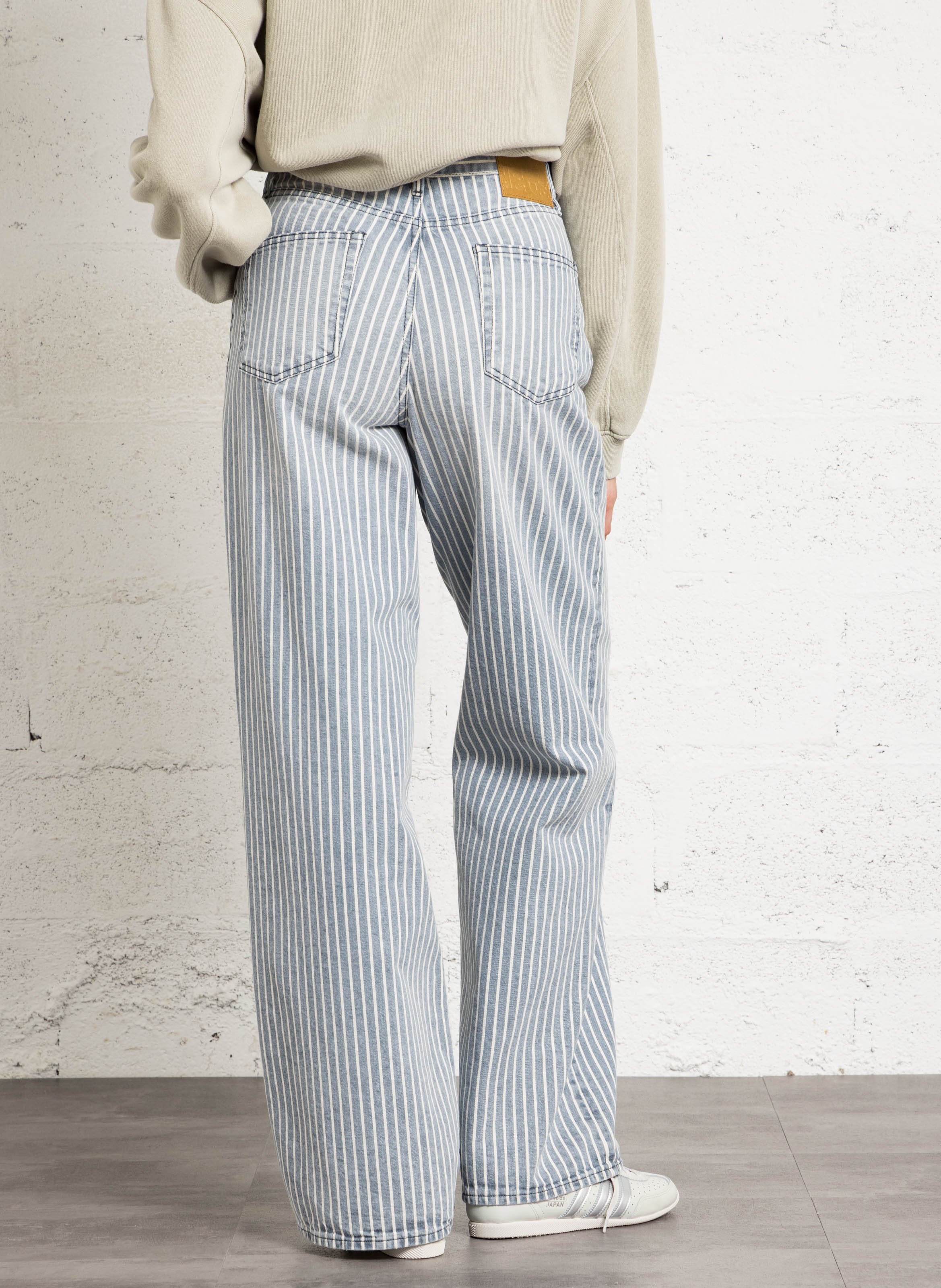 Gerader Cardigan mit Muster BELLEROSE Blau