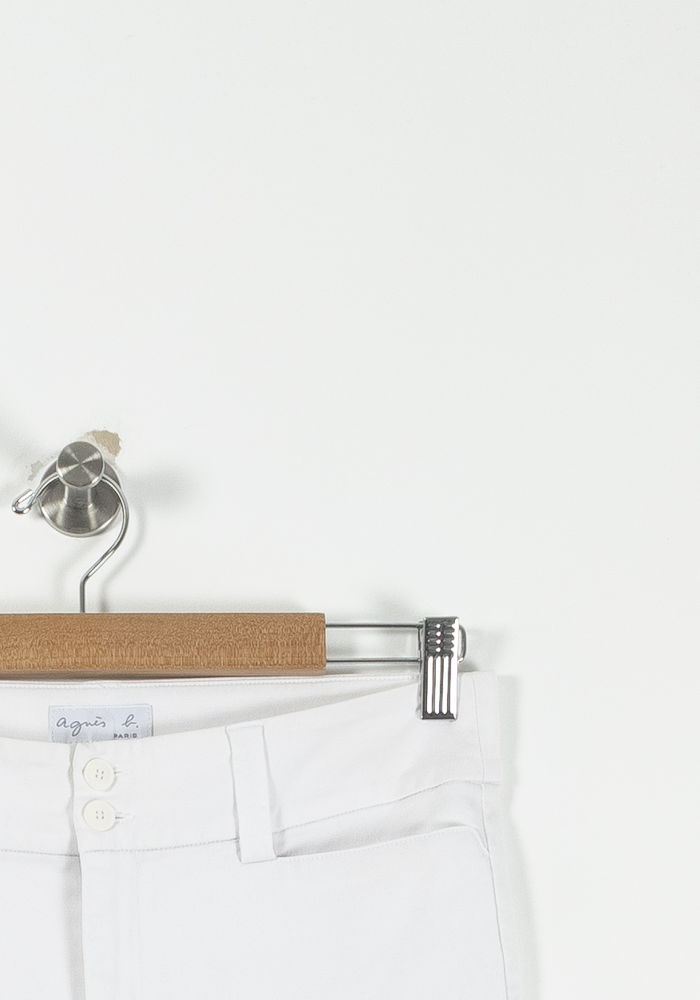 PANTS AGNES B. - Seconde Main White