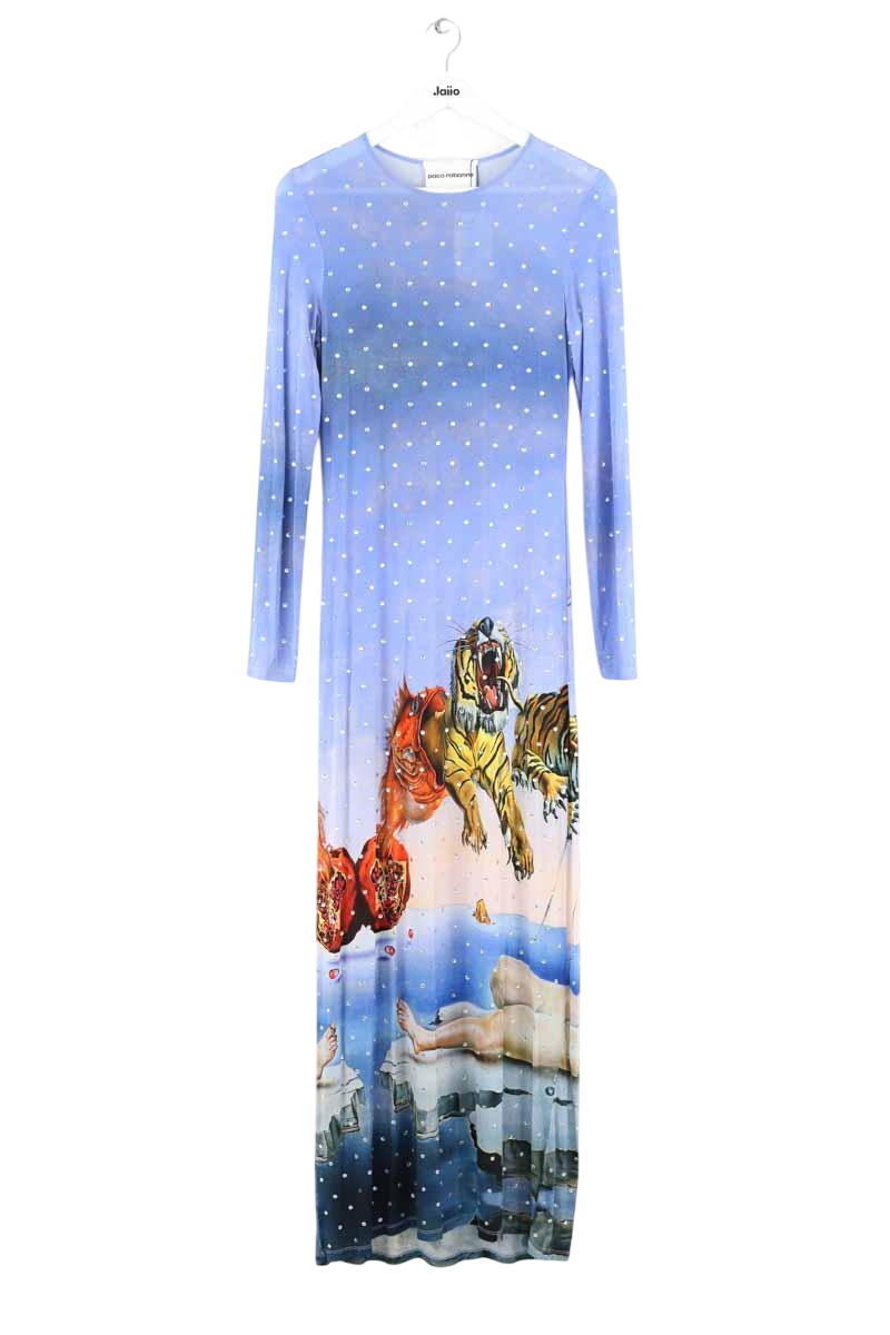 Robe PACO RABANNE - Seconde Main Bleu